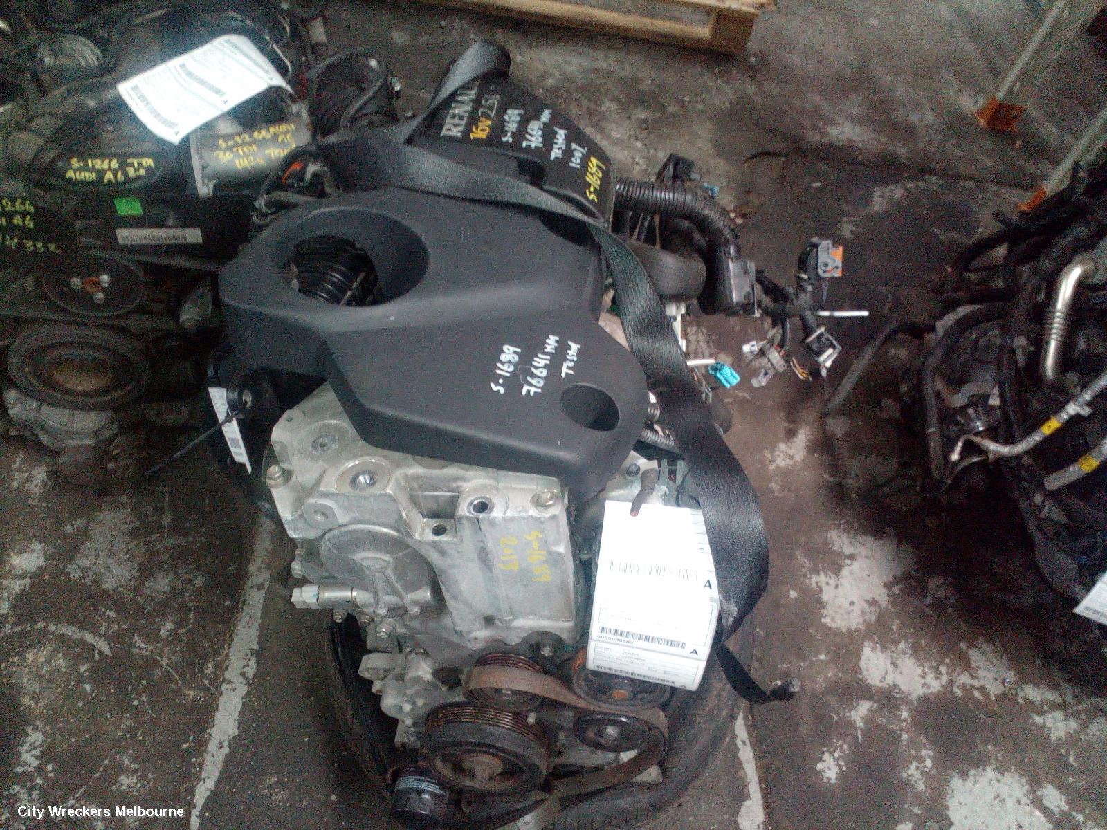 RENAULT KALEOS ENGINE, PETROL, 2.5, H45, 09/2008 - 04/2016 - Image 1