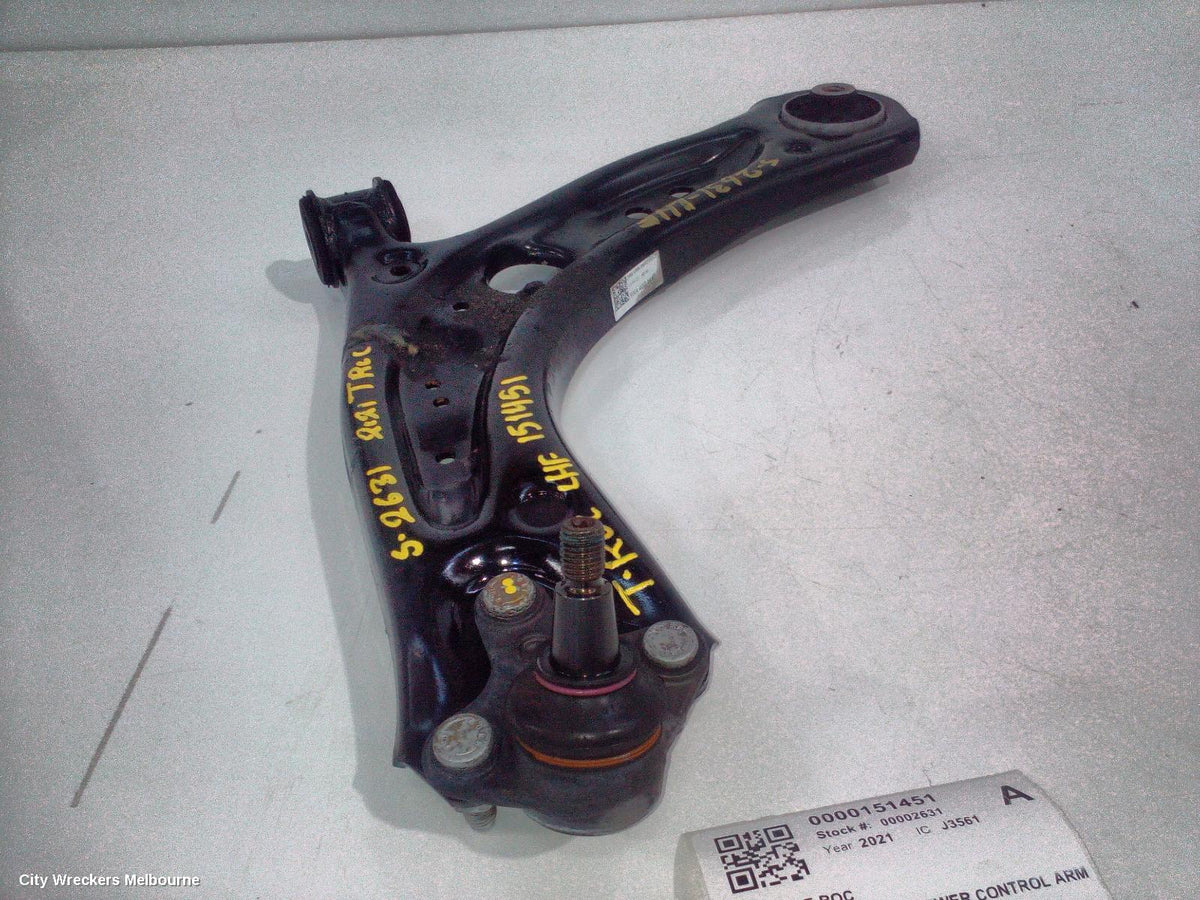 VOLKSWAGEN T-ROC LEFT FRONT LOWER CONTROL ARM, A1, 03/2020 - 12/2025 - Image 1