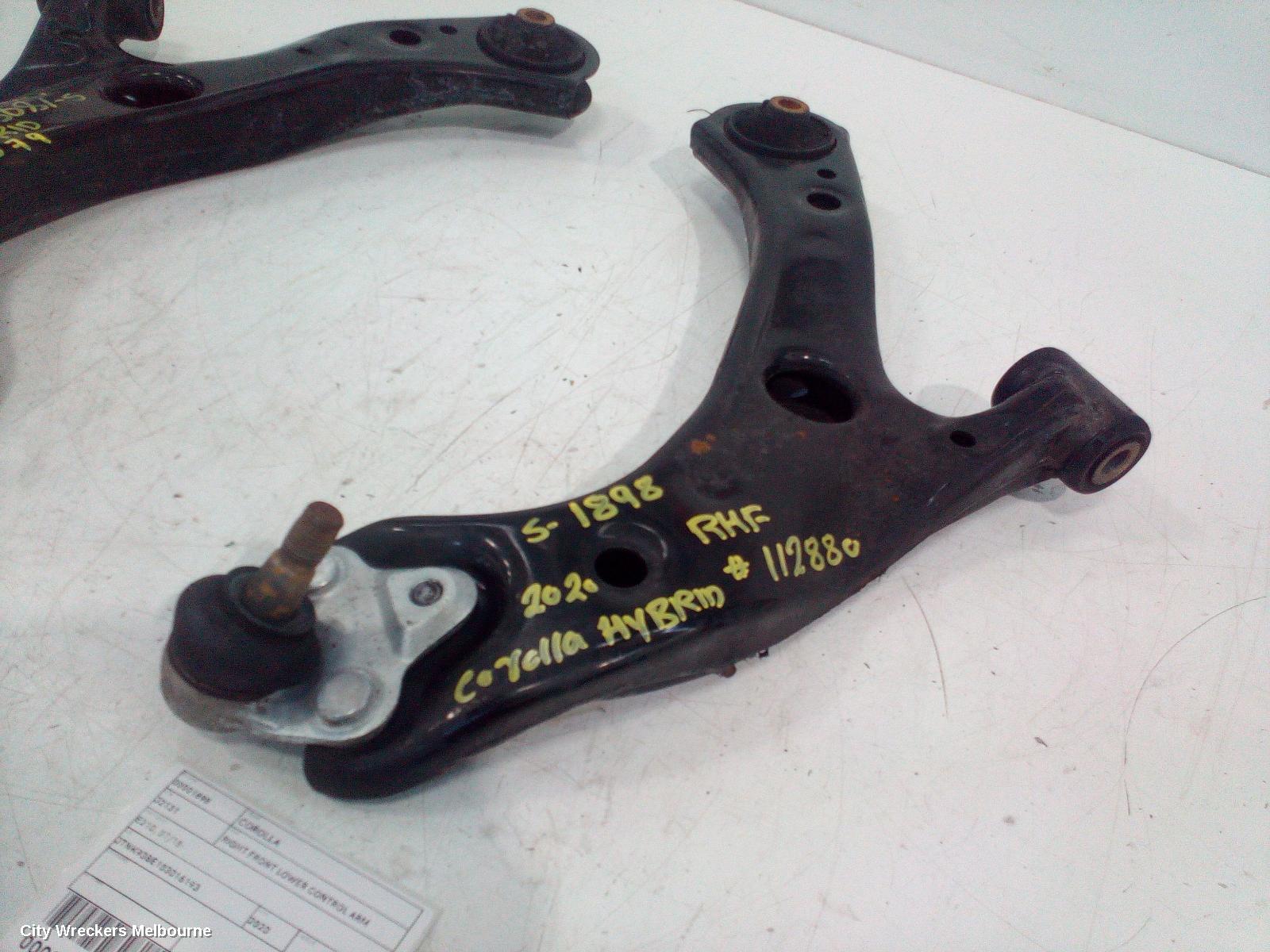 TOYOTA COROLLA RIGHT FRONT LOWER CONTROL ARM, E210, 07/2018 ONWARDS - Image 2