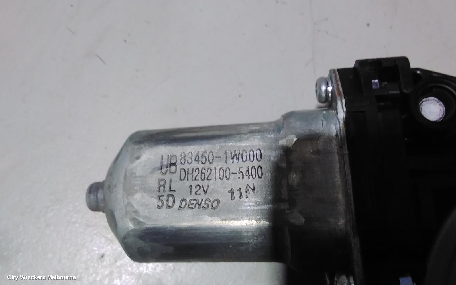 KIA RIO LEFT REAR WND REG/MOTOR, UB, DOOR REG ASSY (REG AND MOTOR), 5DR HATCH, 08/2011 - 11/2016 - Image 3