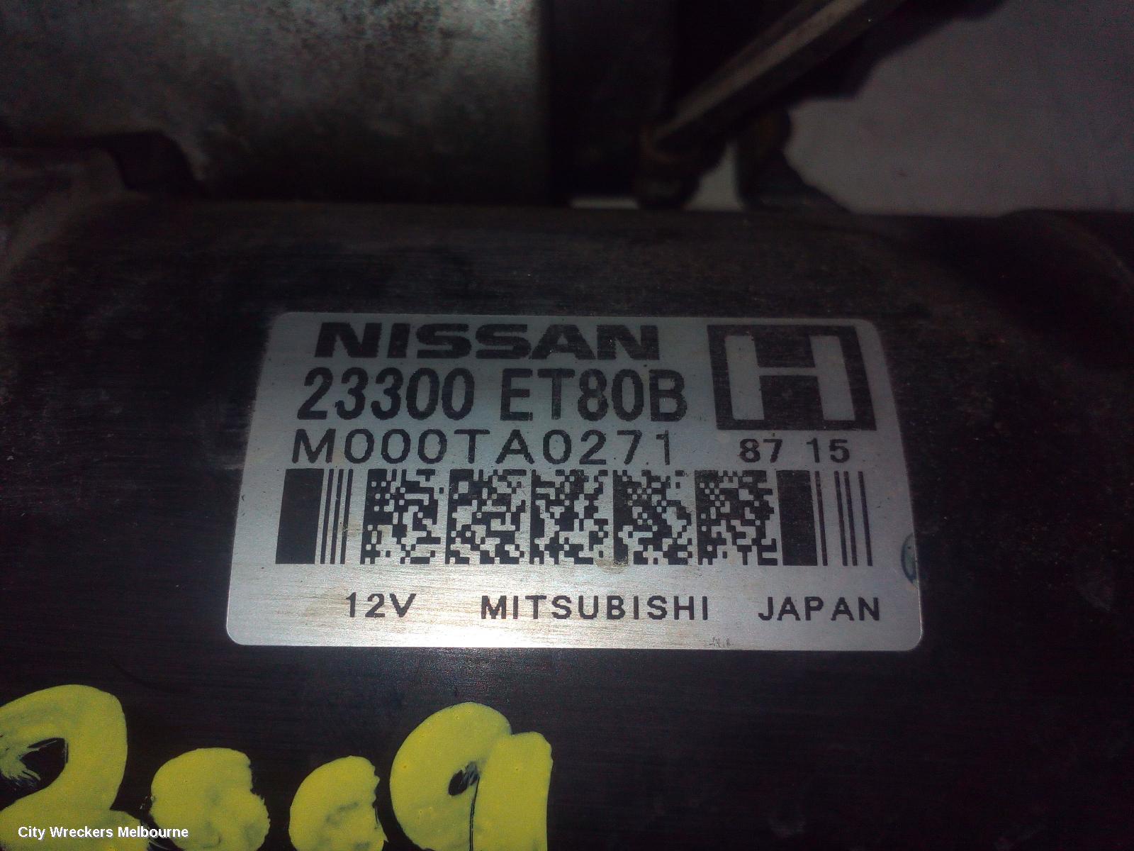 RENAULT KALEOS STARTER, PETROL, 2.5, AUTO T/M, H45, 09/2008 - 04/2016 - Image 2