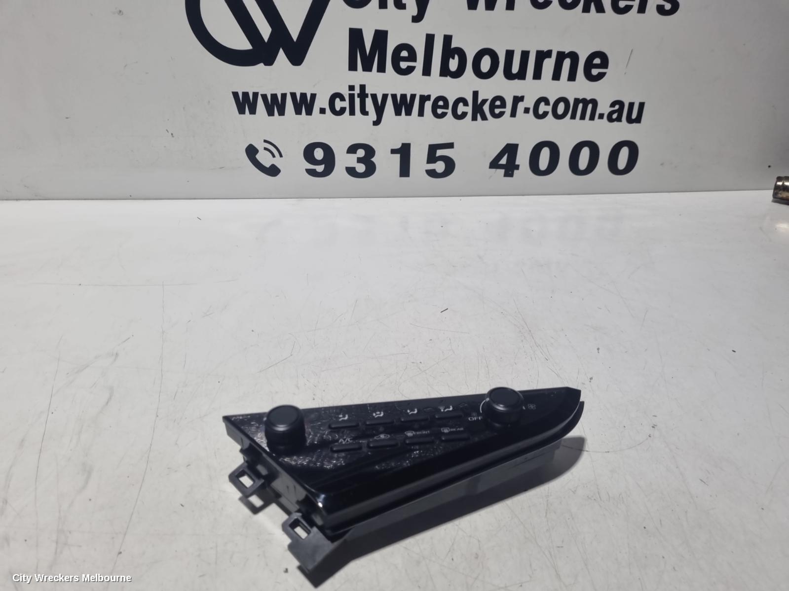 TOYOTA CAMRY HEATER/AC CONTROLS, CLIMATE CONTROL TYPE, XV70, 09/2017 ONWARDS - Image 1