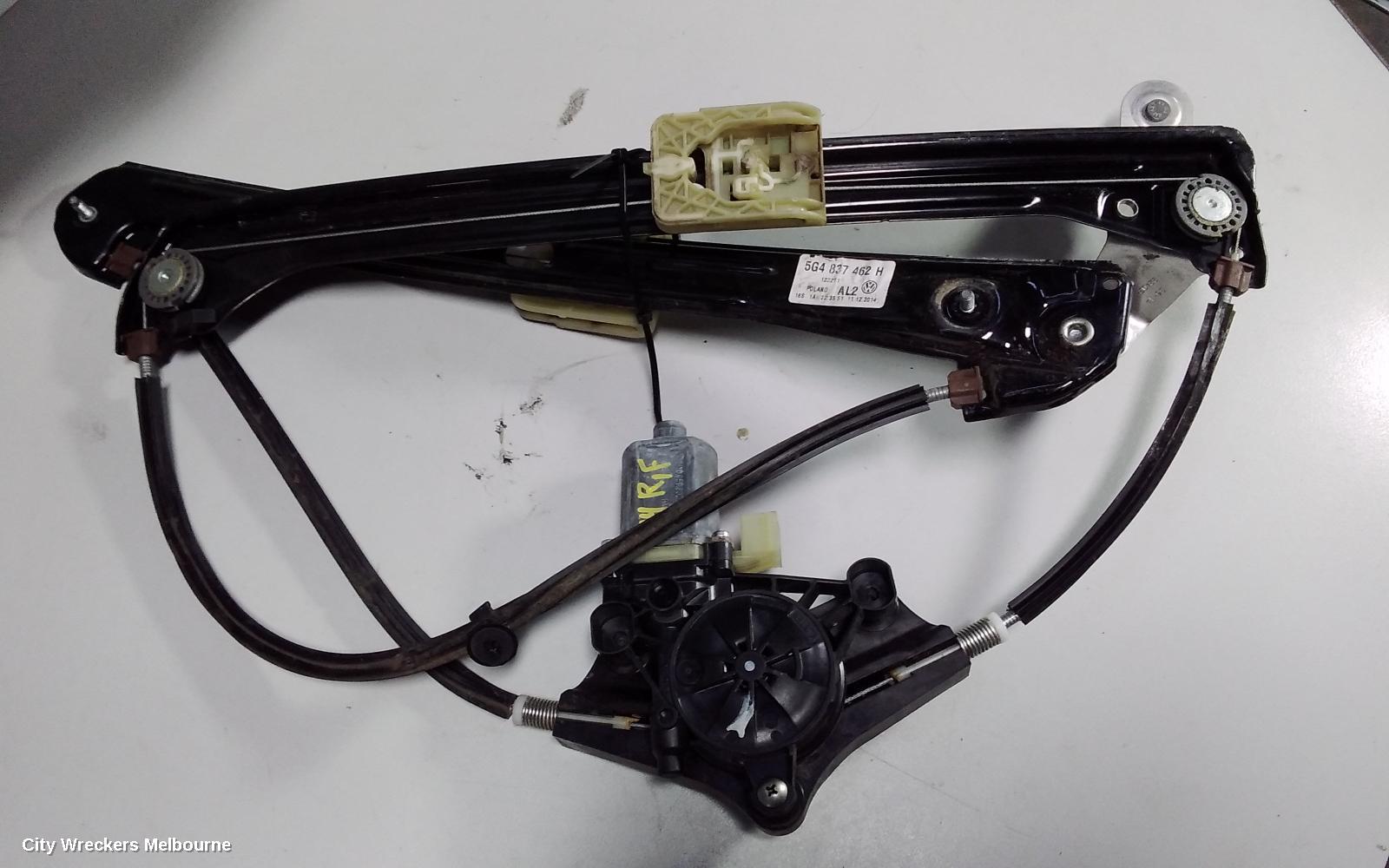 VOLKSWAGEN GOLF RIGHT FRONT WINDOW REG/MOTOR, GEN 7, 5DR HATCH/WAGON, 03/2013 - 08/2020 - Image 2