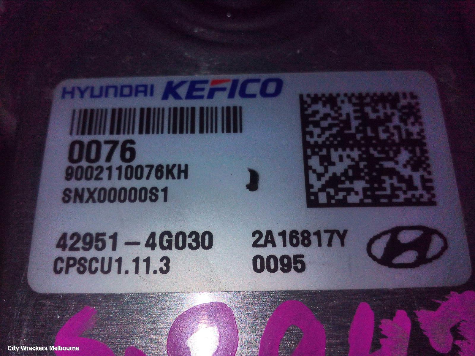 HYUNDAI TUCSON ECU, NX4, ENGINE ECU, PETROL, 1.6, TURBO, G4FP CODE, ECU ONLY, 02/2021 ONWARDS - Image 2
