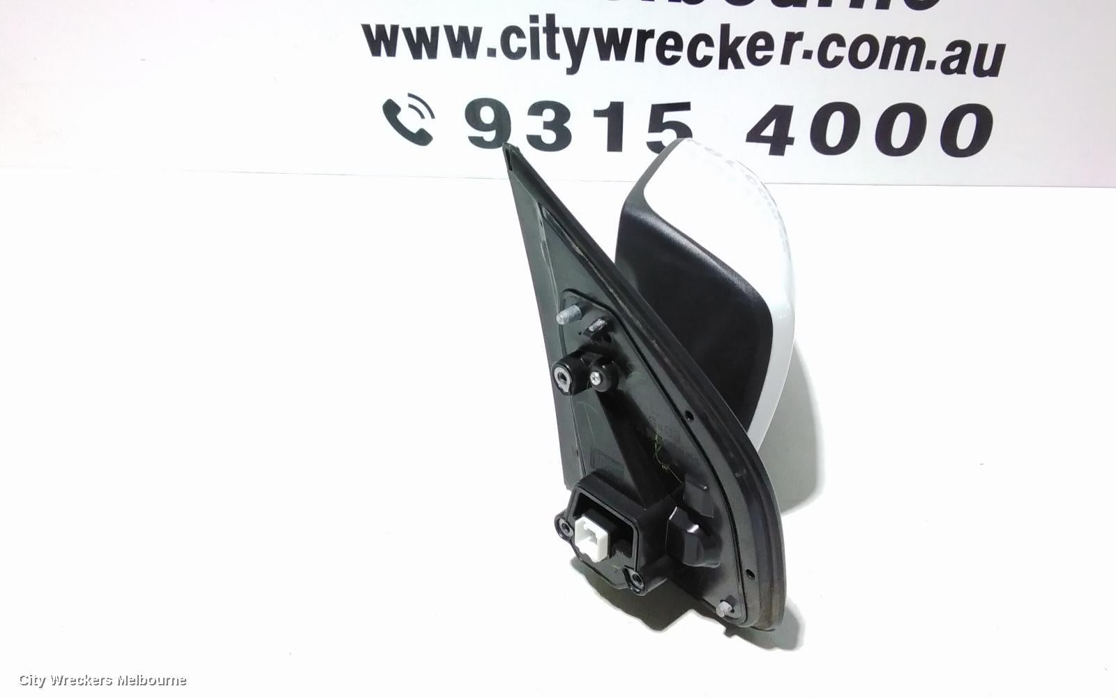 HOLDEN COLORADO LEFT DOOR MIRROR, RG/RG 7, MANUAL FOLDING TYPE, COLOUR CODED, 12/2012 - 12/2020 - Image 3