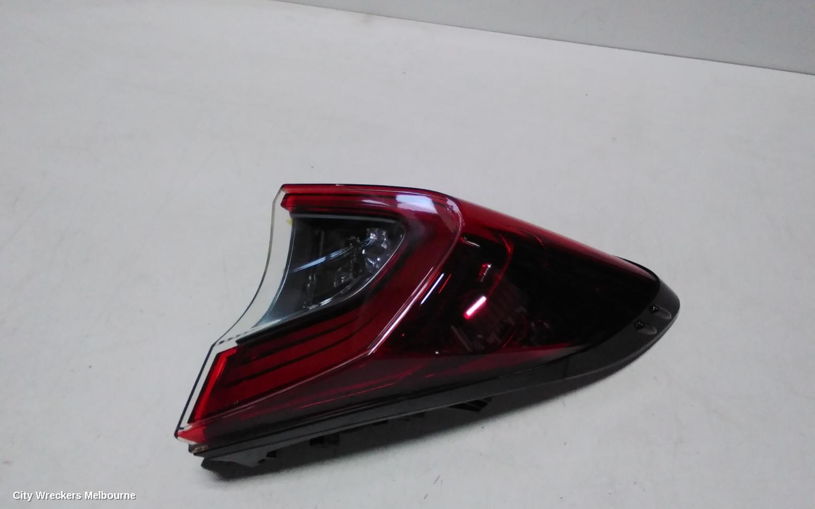 TOYOTA C-HR RIGHT TAILLIGHT, GEN 1, LED TYPE, GREY TYPE SURROUND, 12/2016 - 09/2019 - Image 1
