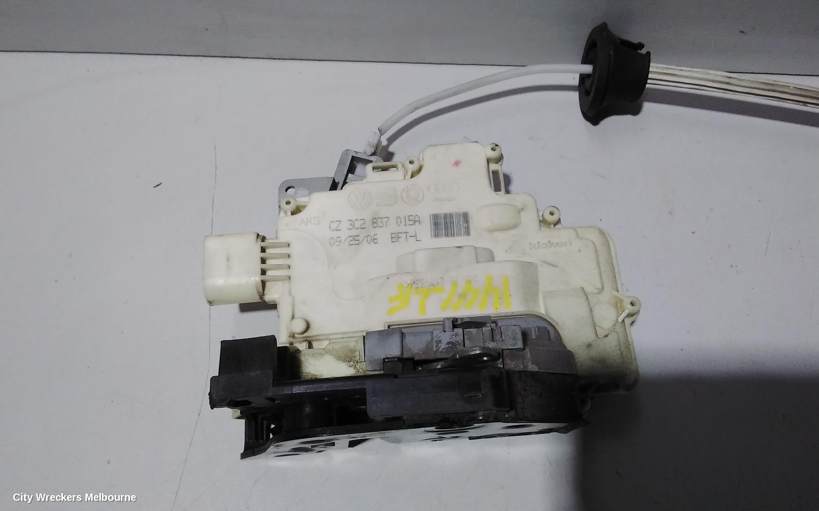 AUDI Q7 DOOR/BOOT/GATE LOCK, LEFT FRONT DOOR LOCK, 4L, P/N 3C2837015A, 09/2006 - 11/2009 - Image 2