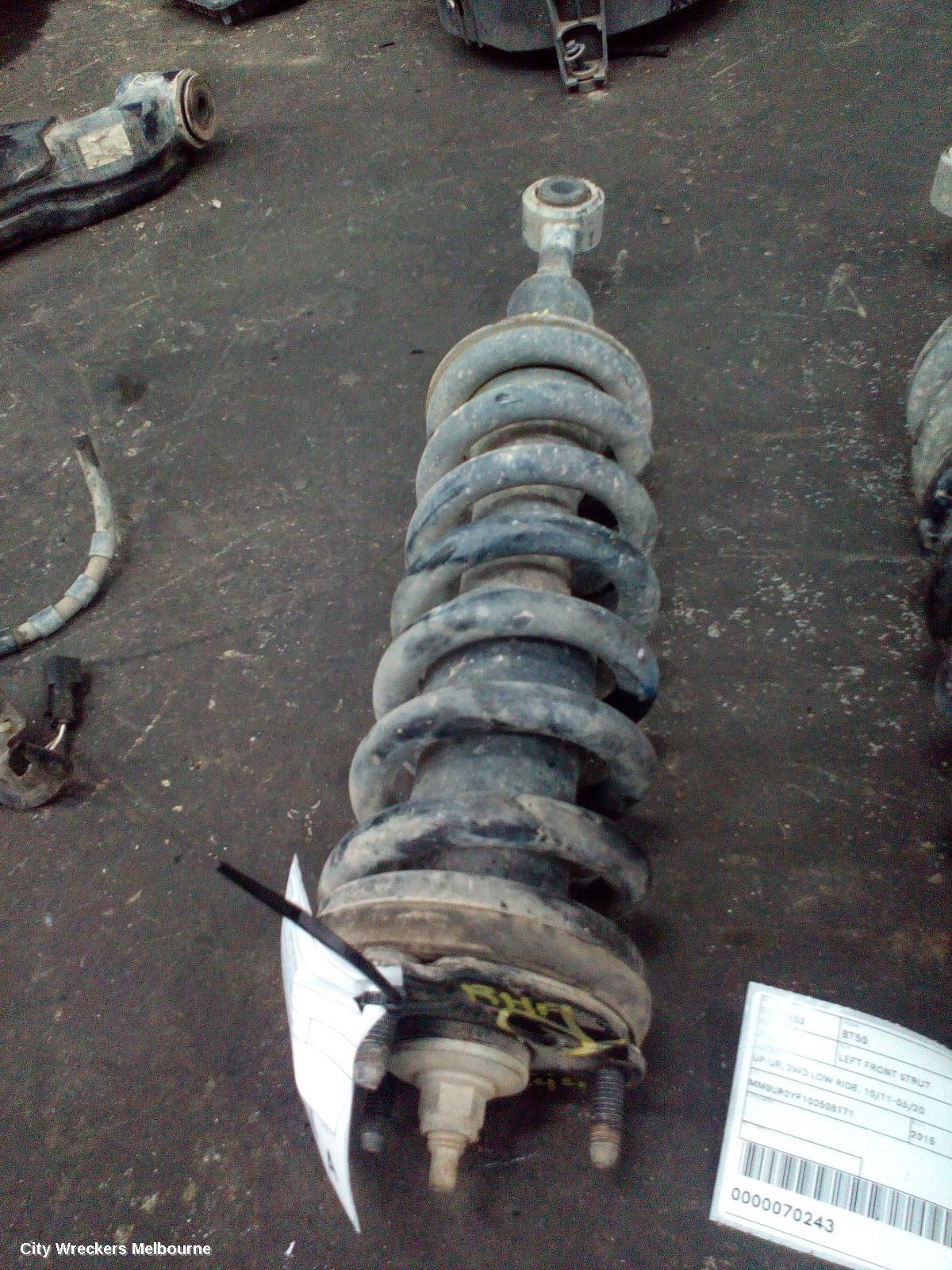 MAZDA BT50 RIGHT FRONT STRUT, UP-UR, 2WD HIGH RIDE/4WD, 10/2011 - 06/2020 - Image 1