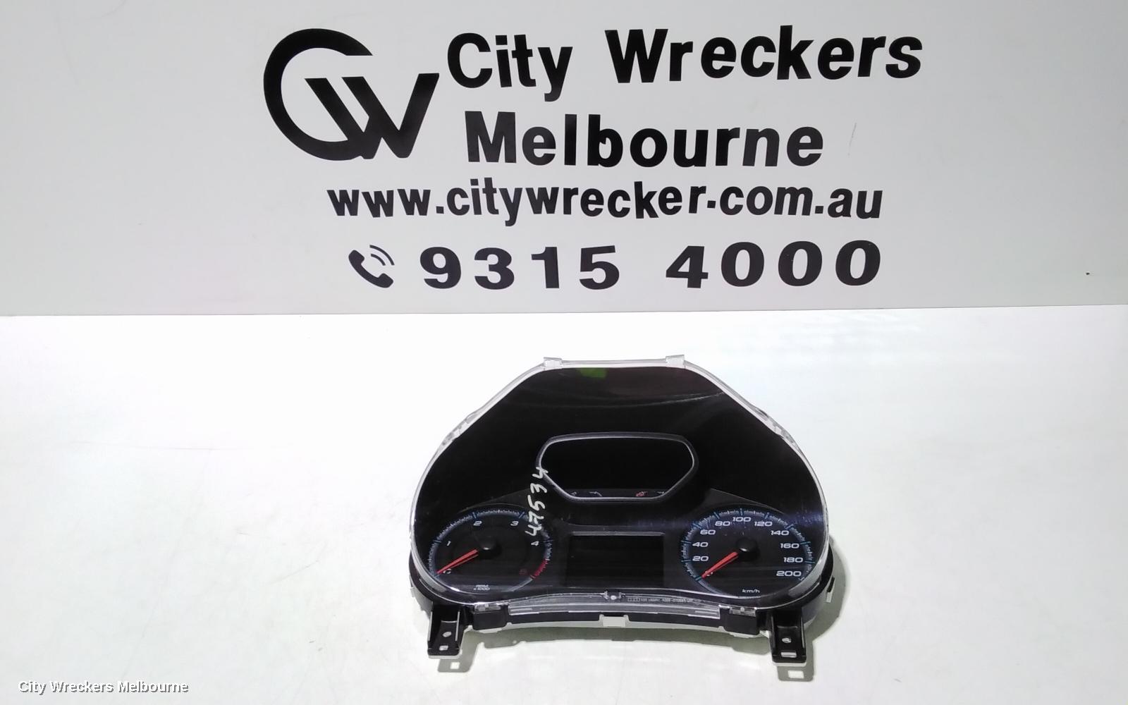 HOLDEN COLORADO INSTRUMENT CLUSTER, AUTO T/M, RG, 07/2016 - 12/2020 - Image 3