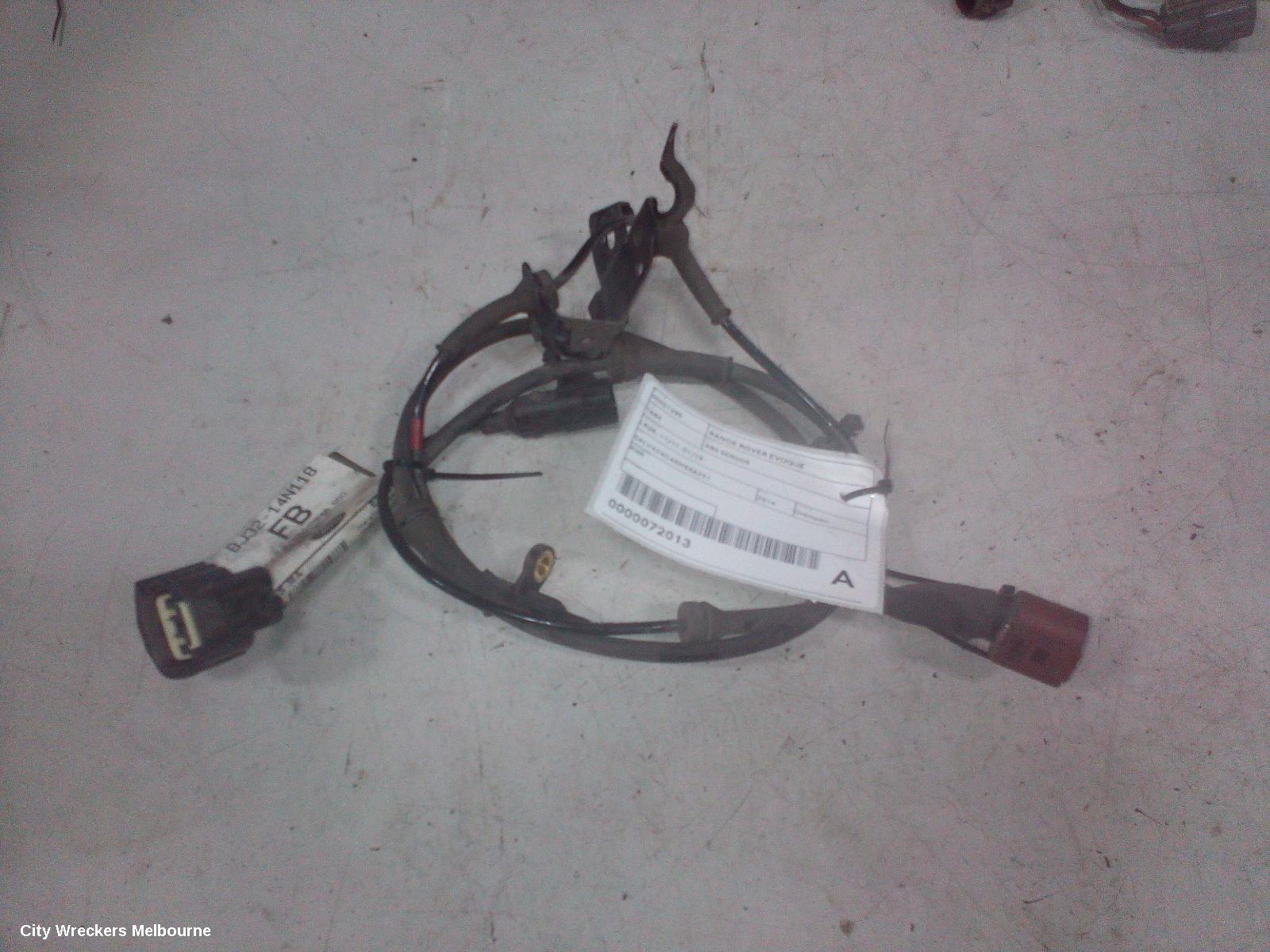 LAND ROVER RANGEROVER EVOQUE ABS SENSOR, L538, 11/2011 - 01/2019 - Image 3