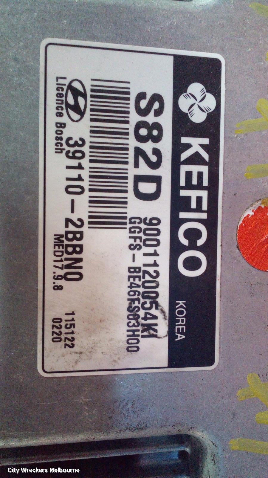 HYUNDAI VELOSTER ECU, ENGINE ECU, NON TURBO, AUTO T/M, P/N 391102BBN0, ECU ONLY, FS, 12/2011 - 02/2018 - Image 3