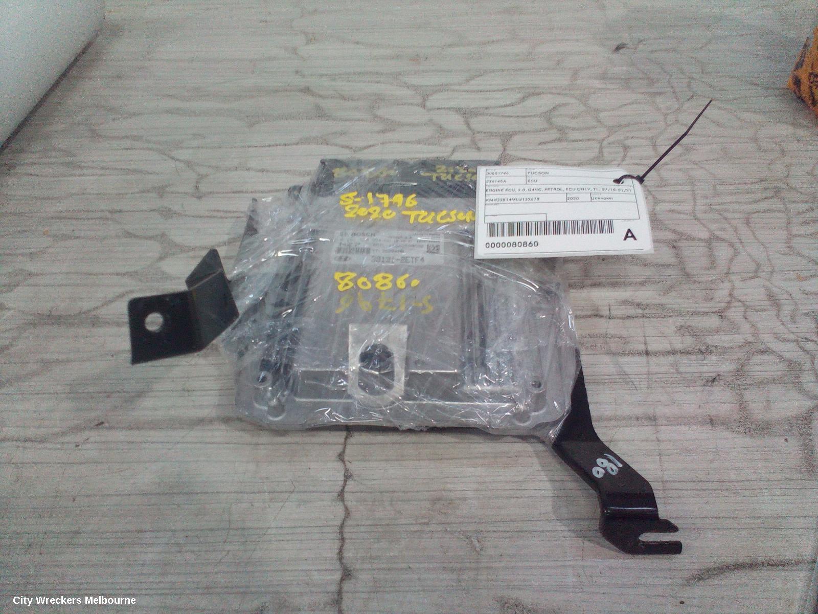 HYUNDAI TUCSON ECU, ENGINE ECU, 2.0, G4NC, PETROL, ECU ONLY, TL, 07/2015 - 01/2021 - Image 3