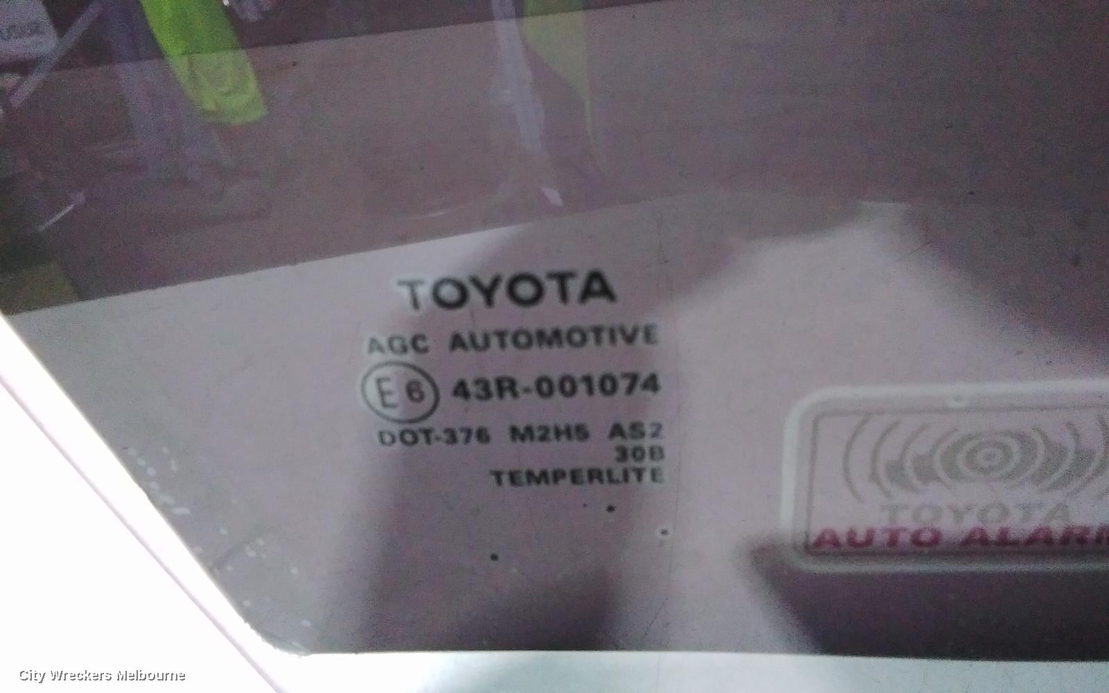 TOYOTA KLUGER RIGHT FRONT DOOR WINDOW, GSU50/GSU55, 03/2014 - 02/2021 - Image 3