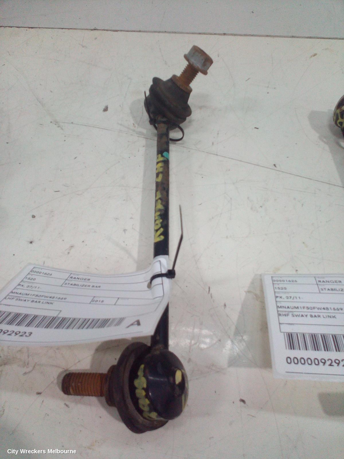 FORD RANGER STABILISER BAR, PX SERIES 1, FRONT STABILIZER LINK ROD (LH SIDE), 07/2011 - 06/2015 - Image 1