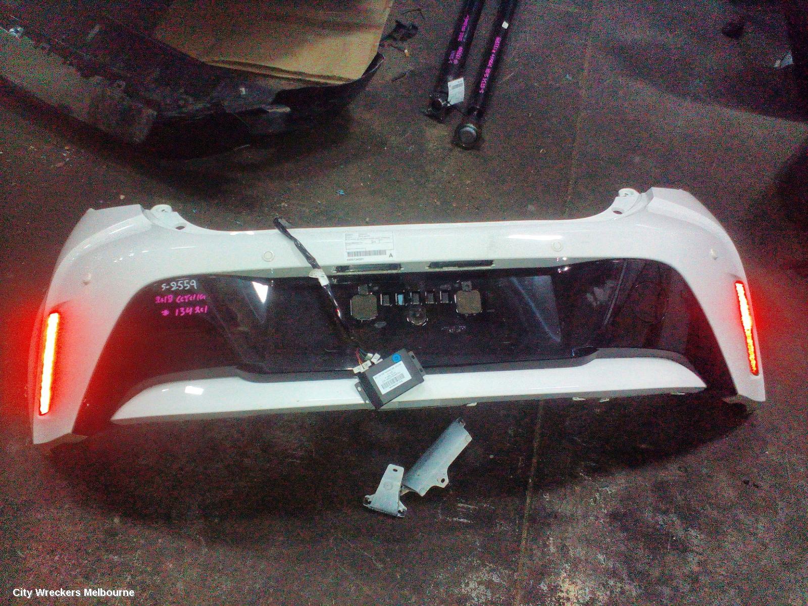 TOYOTA COROLLA REAR BUMPER, E210, HATCH, ASCENT SPORT/ASCENT SPORT (HYBRID)/SX, W/ PARK SENSOR TYPE, 07/2018 ONWARDS - Image 1