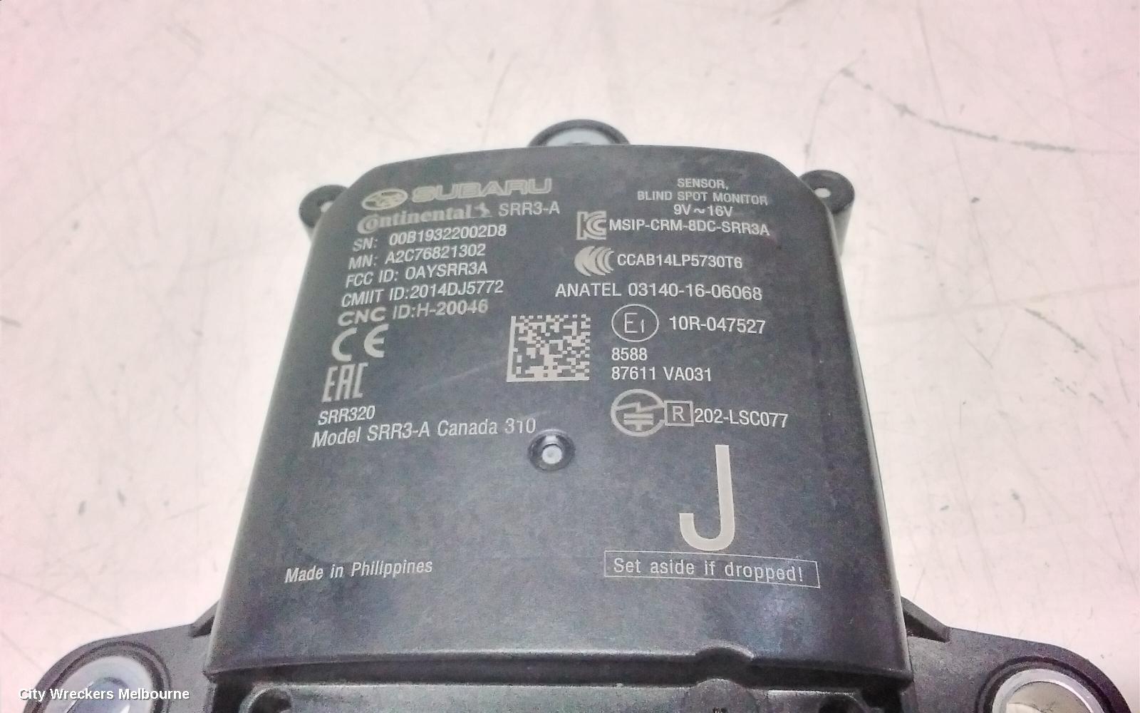 SUBARU OUTBACK, 6TH GEN, 08/2014 - 12/2020, 87611 VA031: 115470 - Image 2