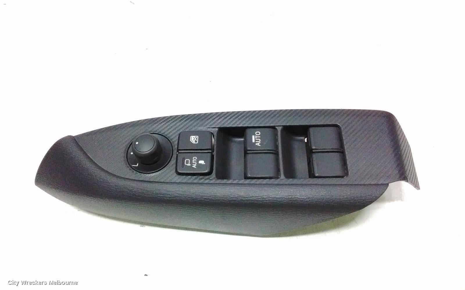 MAZDA CX3 PWR DR WIND SWITCH, RH FRONT (MASTER SWITCH), W/ AUTO FOLD TYPE, DK, 02/2017 ONWARDS - Image 2