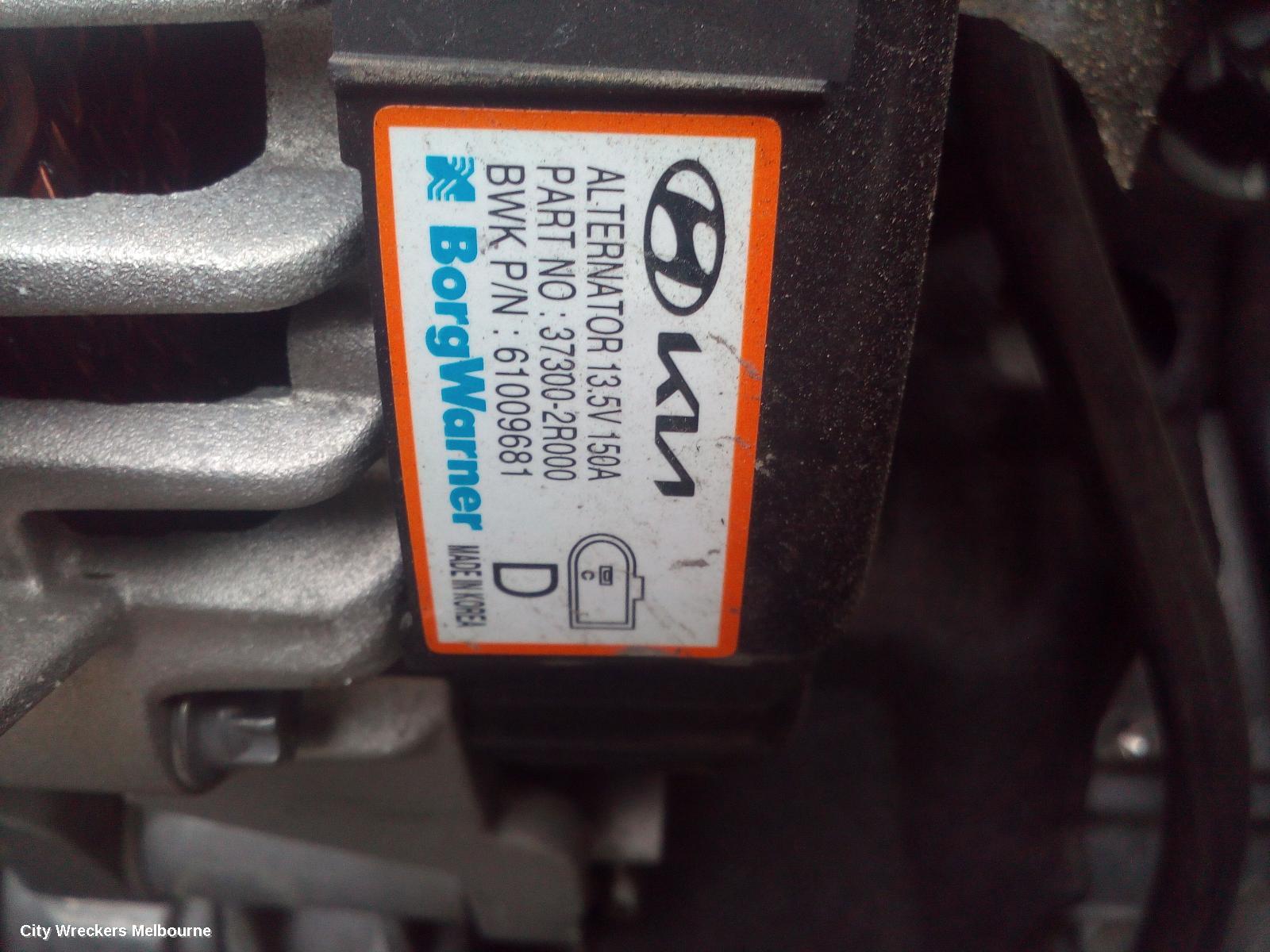 HYUNDAI TUCSON ALTERNATOR, DIESEL, 2.0 D4HD CODE, 150AMP, NX4, 02/2021 ONWARDS - Image 2