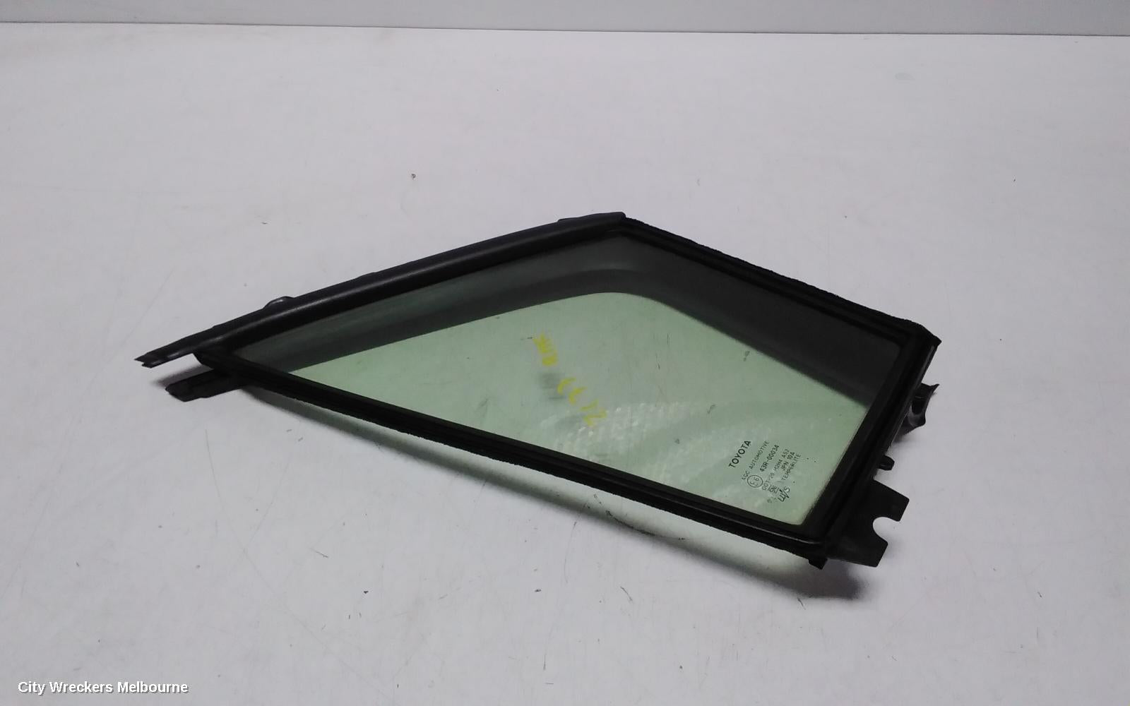 TOYOTA HIACE RIGHT FRONT 1/4 DOOR GLASS, 300 SERIES, 02/2019 ONWARDS - Image 1