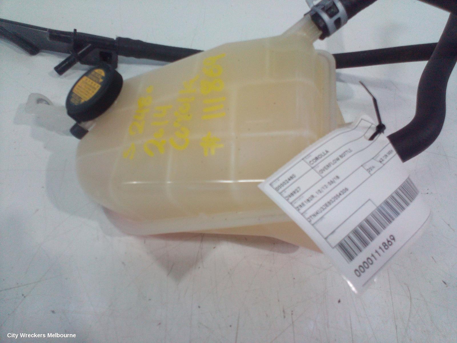 TOYOTA COROLLA OVERFLOW BOTTLE, ZRE182R, 10/2012 - 06/2018 - Image 3
