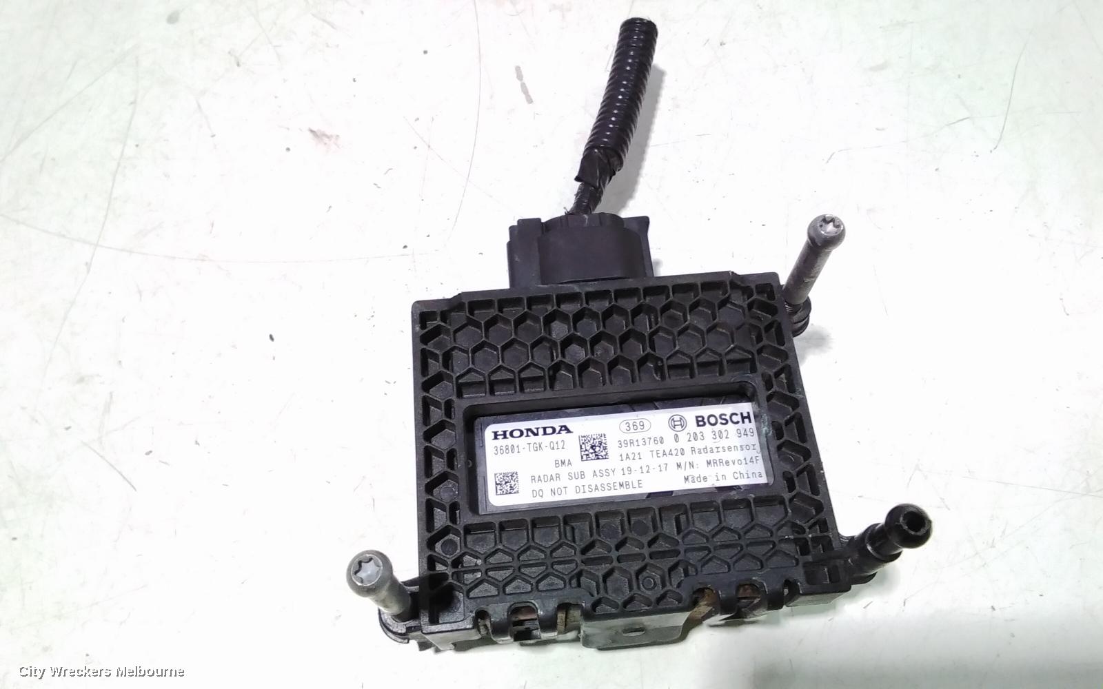 HONDA CIVIC, 10TH GEN, 05/2016 - 08/2021, RADAR SENSOR ~ HONDA: 36801-TGK-Q12 ~ BOSCH: 0 203 302 949: 97795 - Image 1
