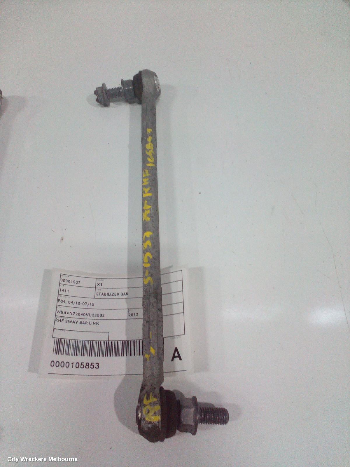 BMW X1 STABILISER BAR, E84, 04/2010 - 07/2015 - Image 2