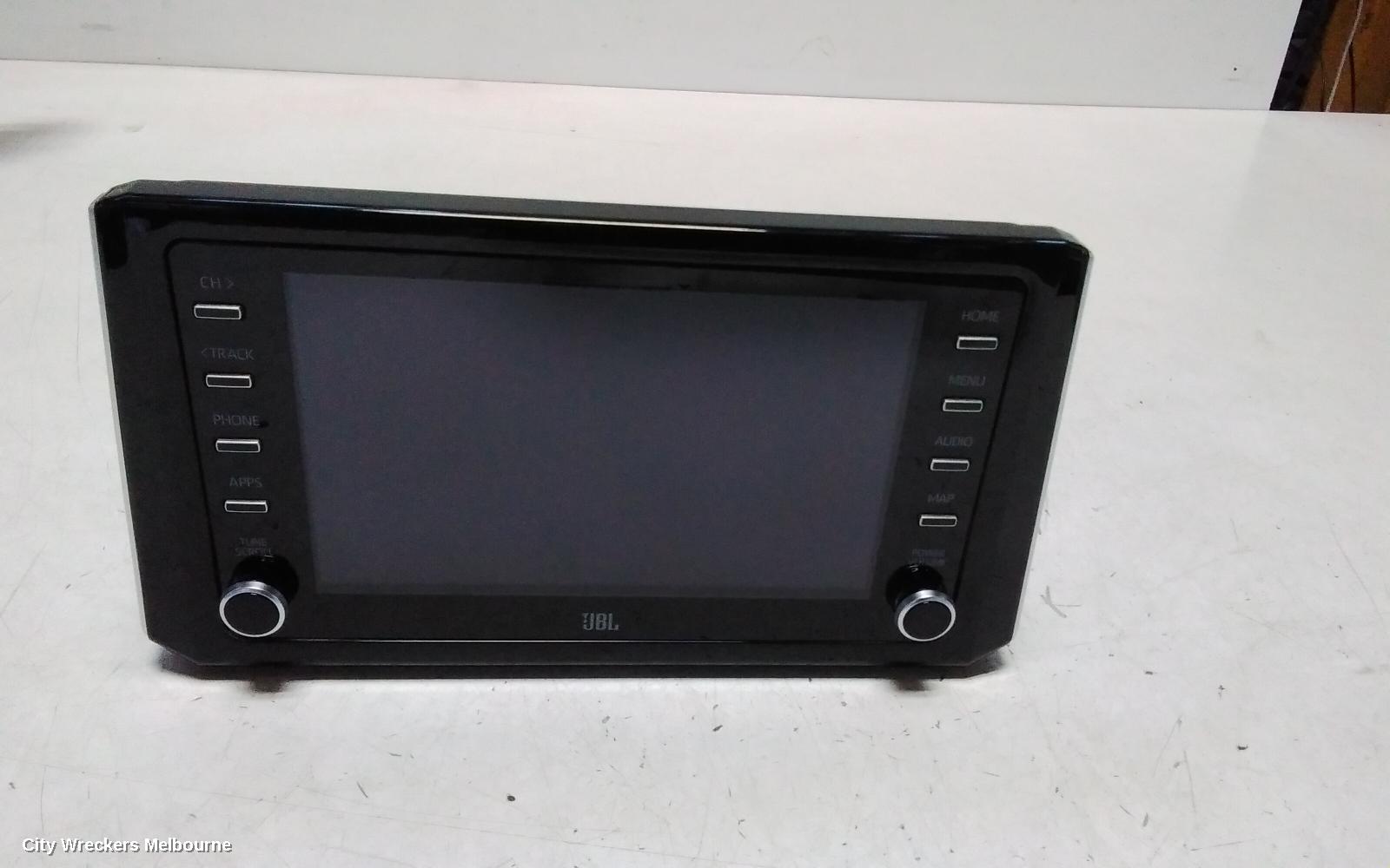 TOYOTA COROLLA RADIO/CD/DVD/SAT/TV, DISPLAY UNIT, 8IN TOUCHSCREEN, W/ SAT NAV TYPE, E210, 07/2018 ONWARDS - Image 1