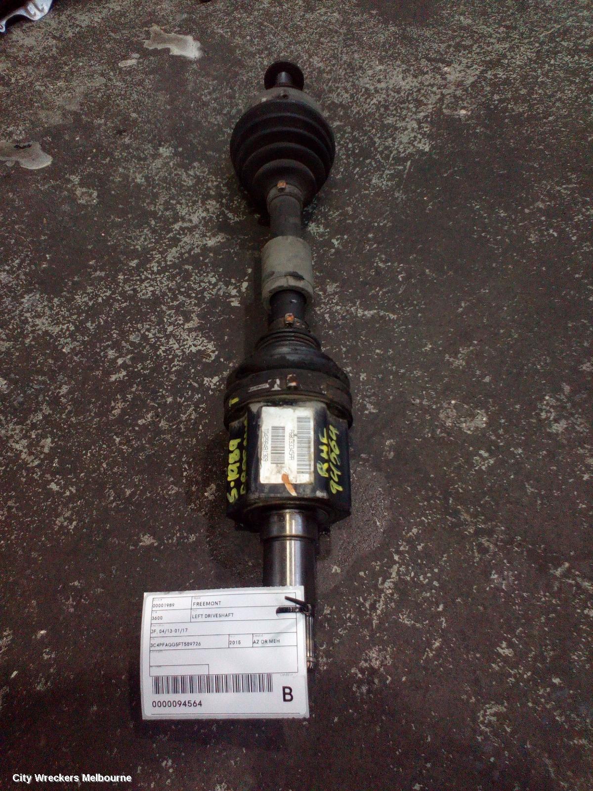 FIAT FREEMONT LEFT DRIVESHAFT, JF, 04/2013 - 01/2017 - Image 2