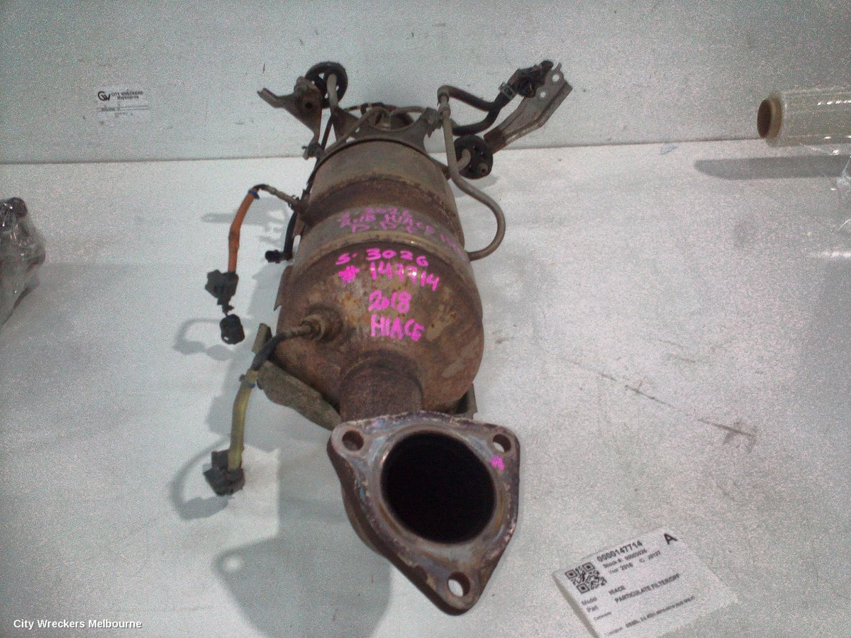 TOYOTA HIACE PARTICULATE FILTER/DPF, DIESEL, 3.0, KDH, 06/2016 - 04/2019 (AUS ONLY) - Image 1