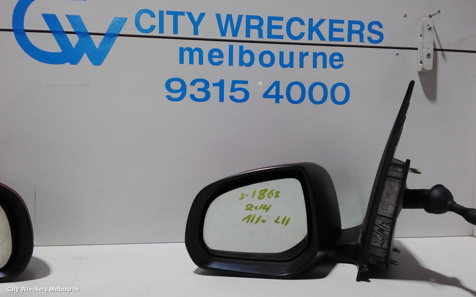 SUZUKI ALTO LEFT DOOR MIRROR, GF, 07/2009 - 12/2014 - Image 1