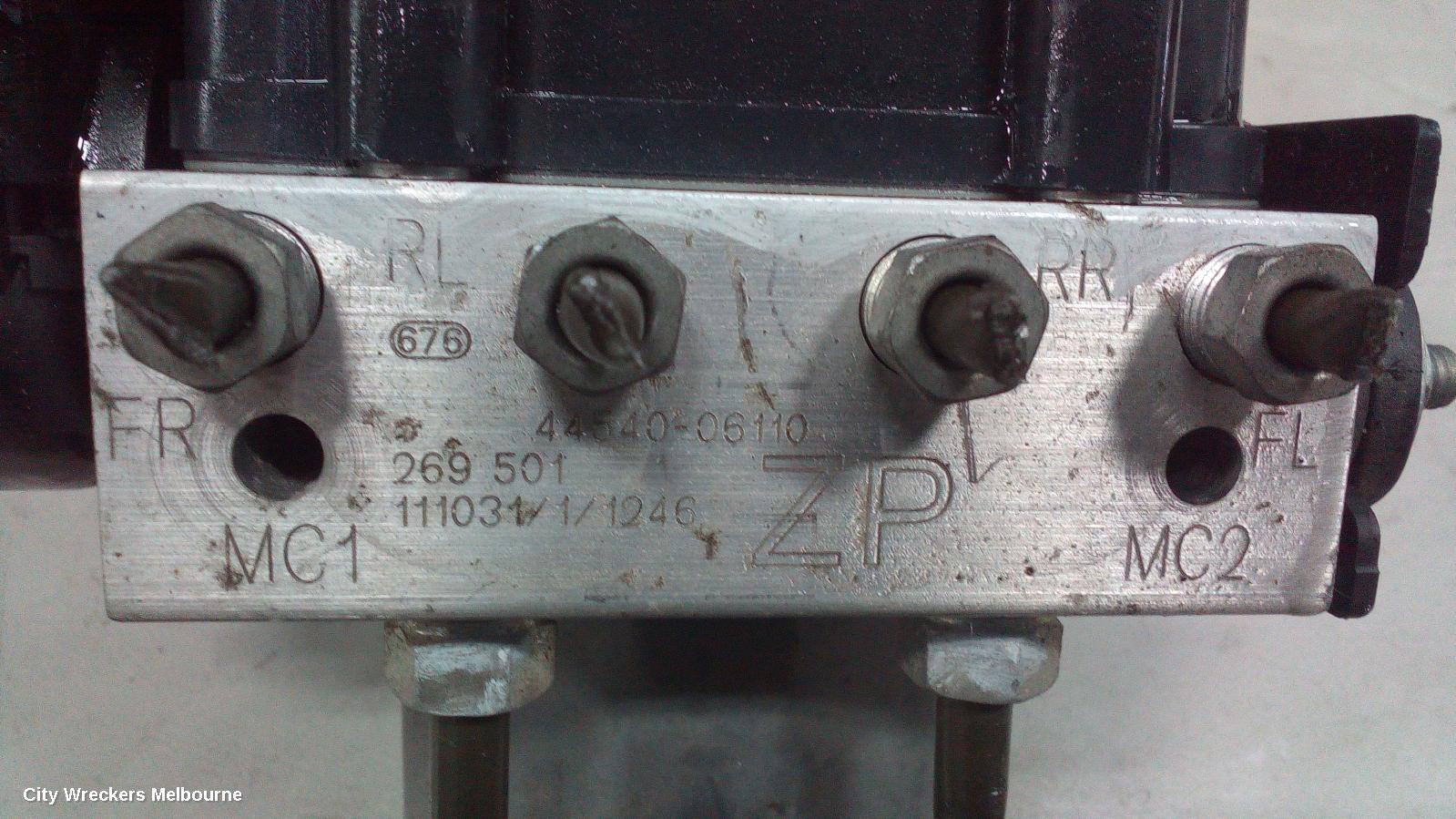 TOYOTA CAMRY ABS PUMP/MODULATOR, ASV50, STANDARD (NON HYBRID), P/N 4454006110, 12/2011 - 05/2015 - Image 1