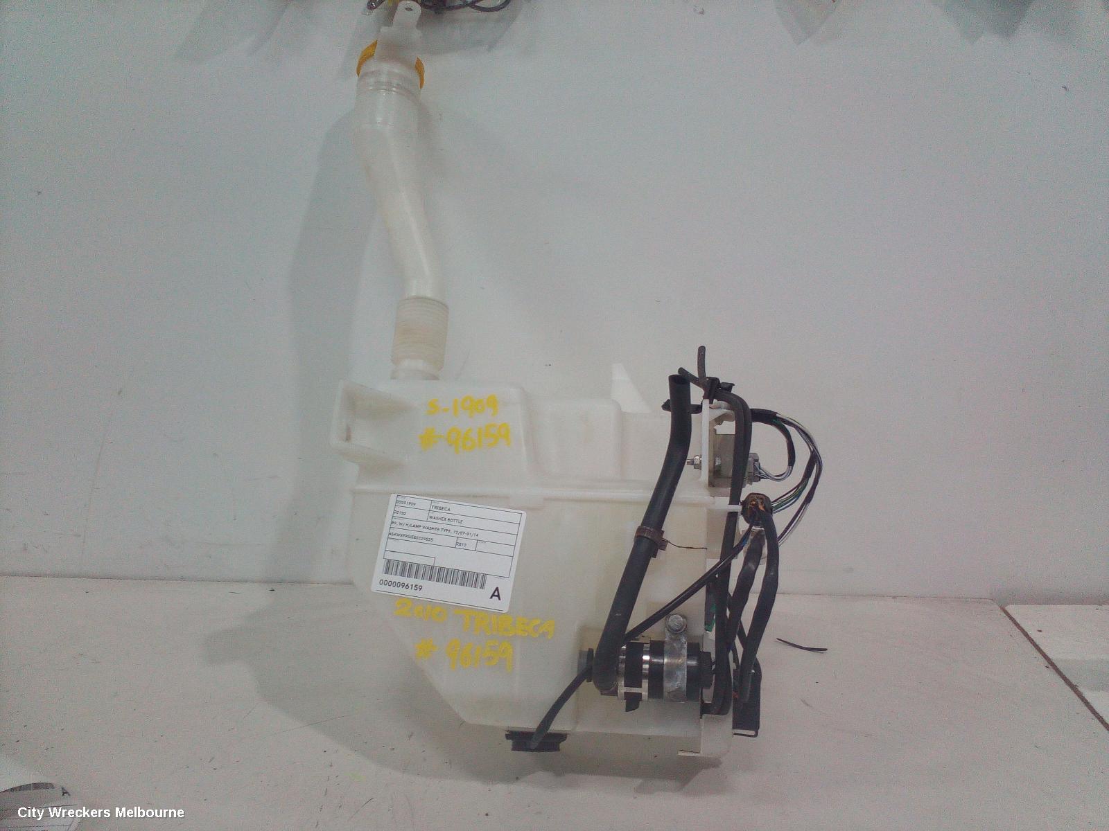 SUBARU TRIBECA WASHER BOTTLE, B9, W/ H/LAMP WASHER TYPE, 12/2007 - 01/2014 - Image 1