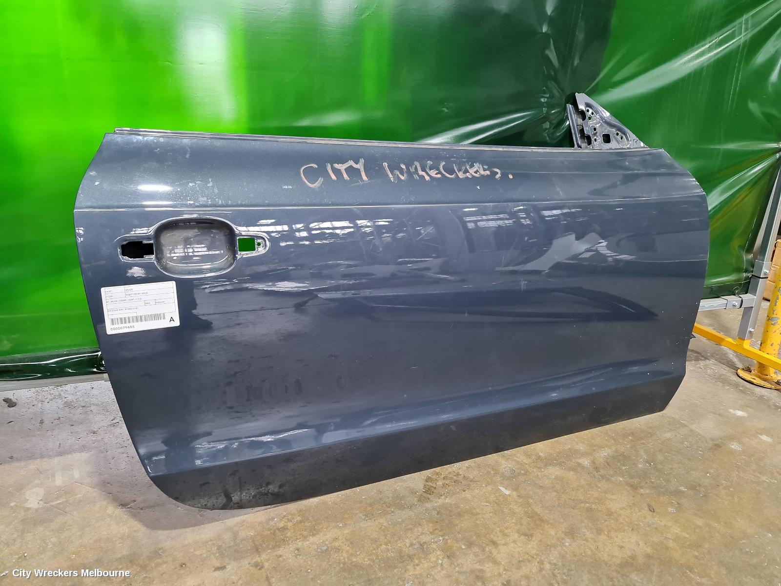 AUDI A5 RIGHT FRONT DOOR, 8T, A5/S5, COUPE, 10/2007 - 11/2016 - Image 2