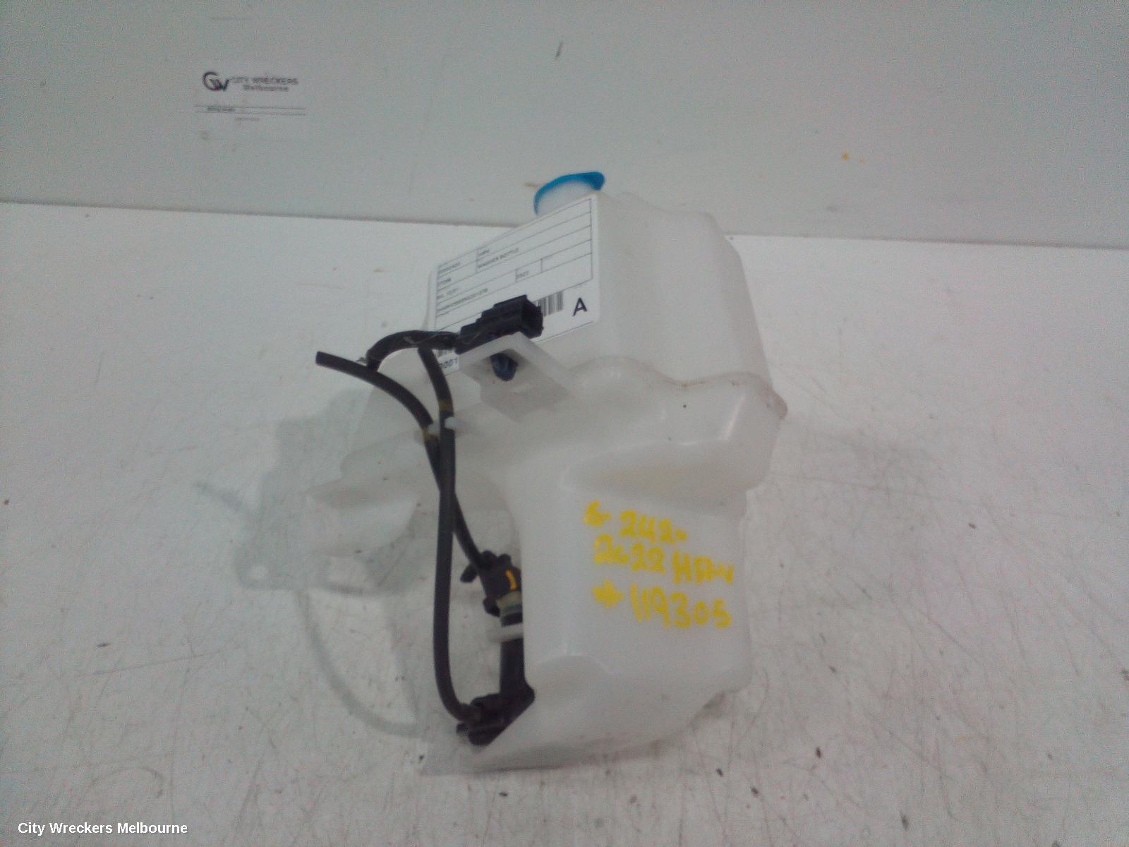 HONDA HRV WASHER BOTTLE, RV, 12/2021 ONWARDS - Image 1
