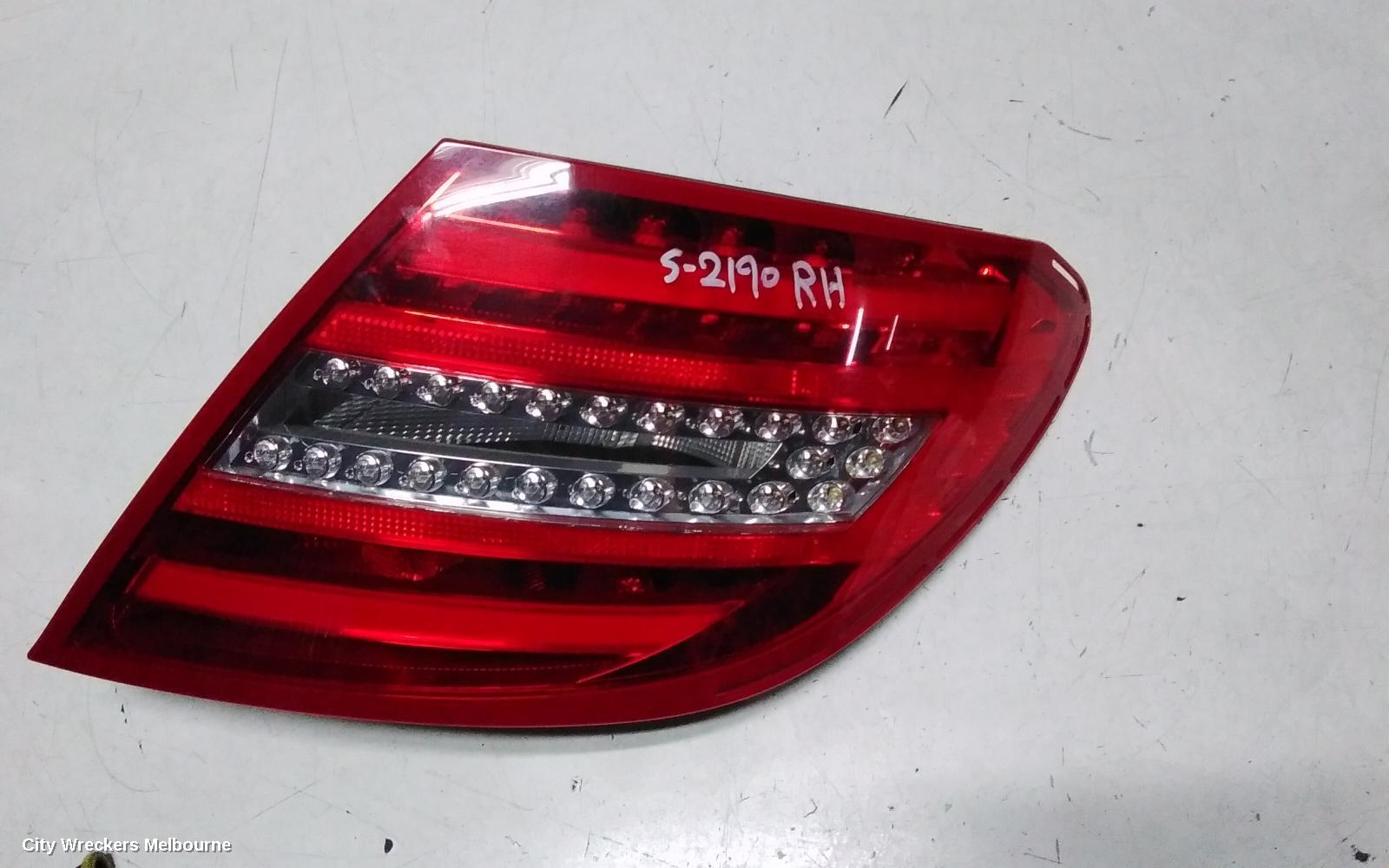 MERCEDES C CLASS RIGHT TAILLIGHT, W204, SEDAN, LED TYPE, 03/2011 - 07/2014 - Image 2