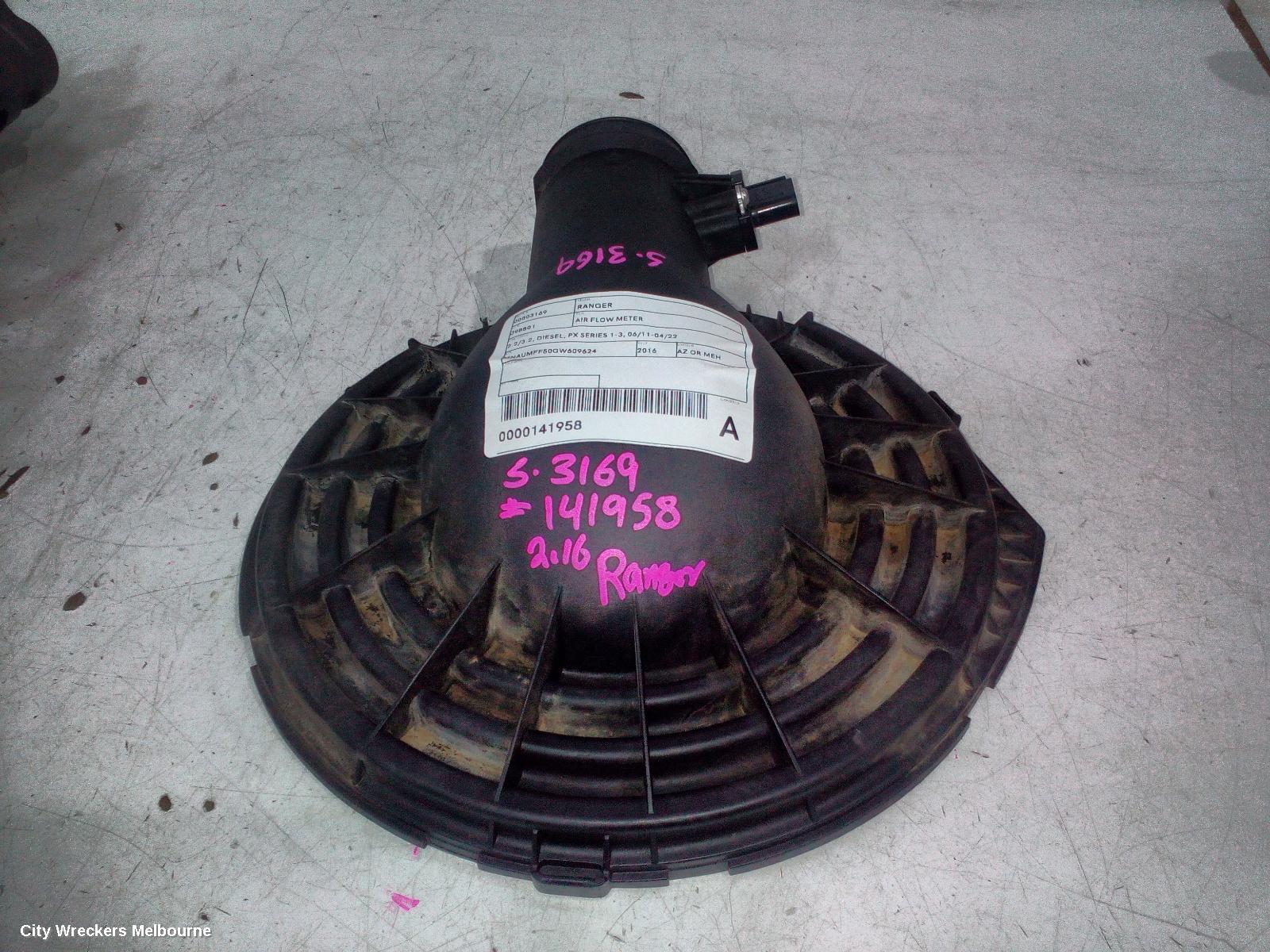 FORD RANGER AIR FLOW METER, 2.2/3.2, DIESEL, PX SERIES 1-3, 06/2011 - 04/2022 - Image 1