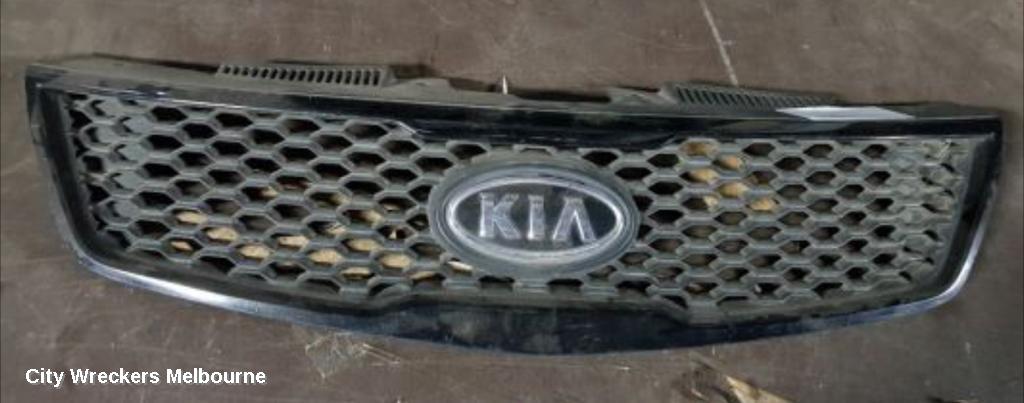 KIA CERATO GRILLE, RADIATOR GRILLE, TD, BLACK, COUPE/KOUP, 07/2009 - 03/2013 - Image 1