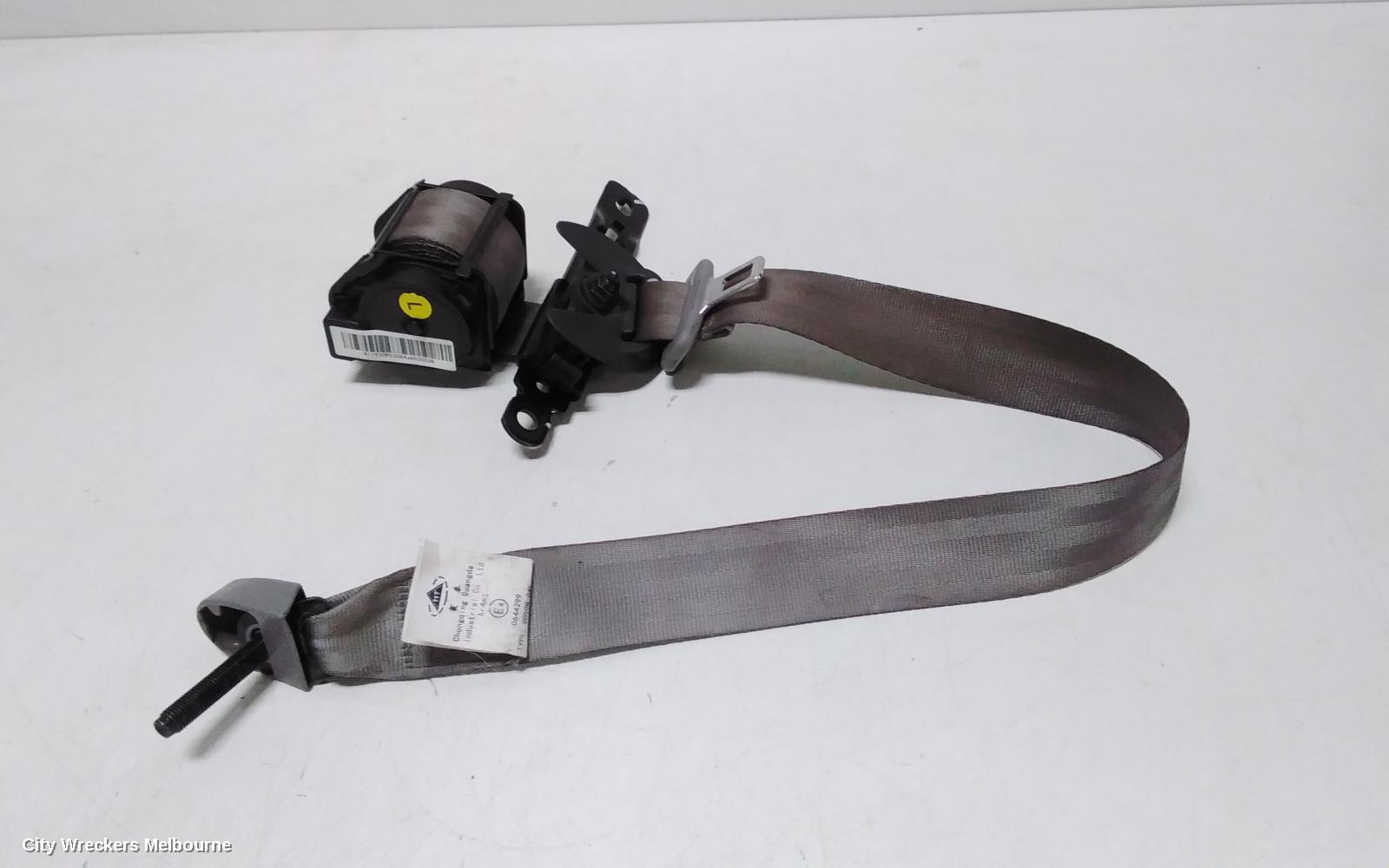LDV G10 SEATBELT/STALK, LH FRONT, SEAT BELT ONLY, SV7A/SV7C, WAGON/VAN, 04/2015 ONWARDS - Image 1