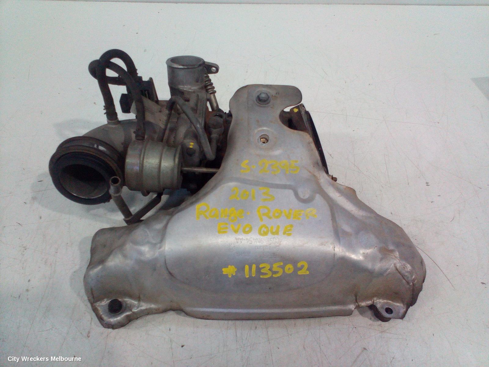 LAND ROVER RANGEROVER EVOQUE TURBO SUPERCHARGER, PETROL, 2.0, L538, 11/2011 - 01/2019 - Image 2