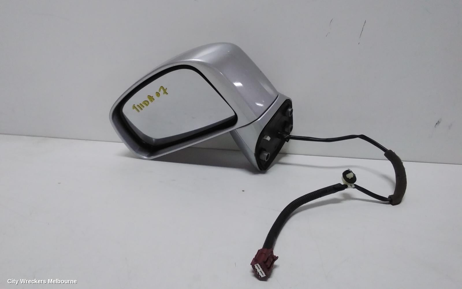 NISSAN TIIDA LEFT DOOR MIRROR, C11, POWER, 3 WIRE TYPE, 09/2004 - 01/2013 - Image 1