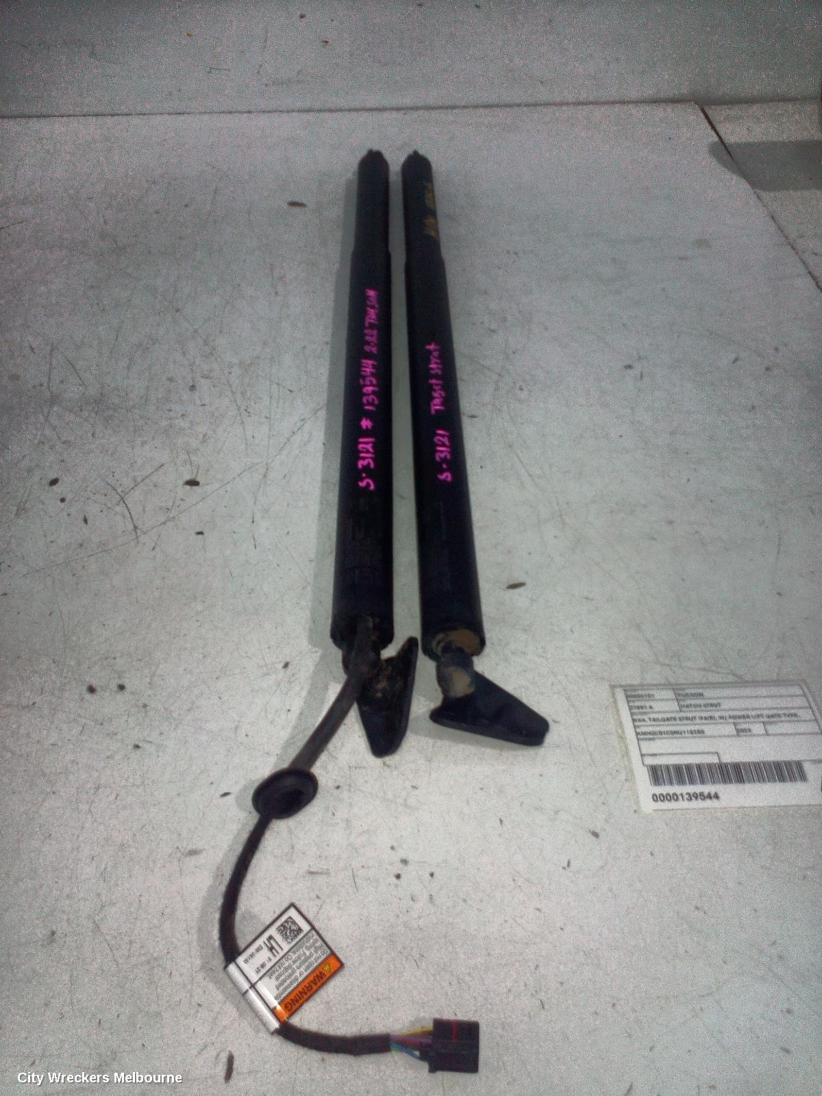 HYUNDAI TUCSON HATCH STRUT, NX4, TAILGATE STRUT (PAIR), W/ POWER LIFT GATE TYPE, 02/2021 ONWARDS - Image 1
