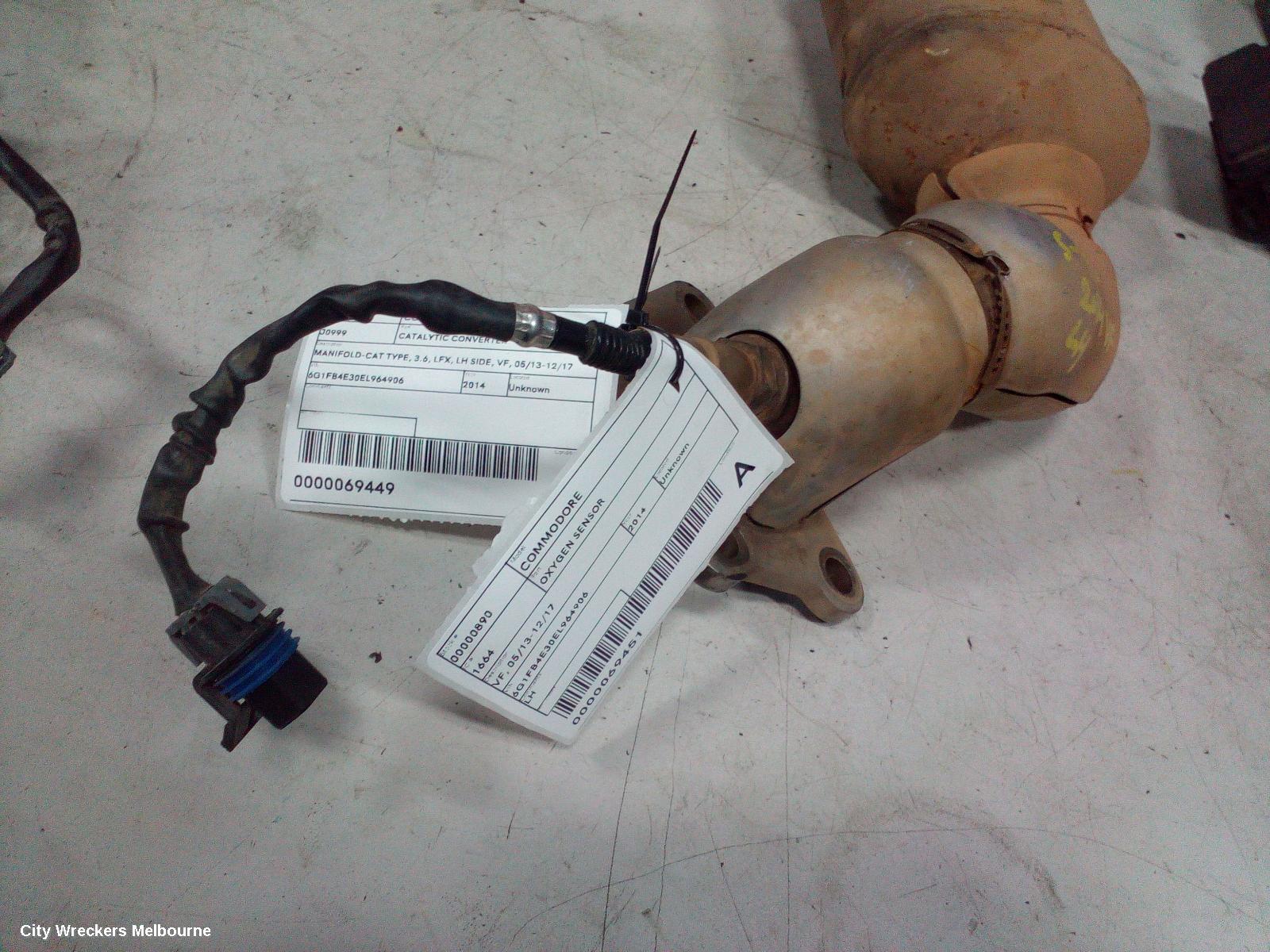 HOLDEN COMMODORE OXYGEN SENSOR, VF, 05/2013 - 12/2017 - Image 1