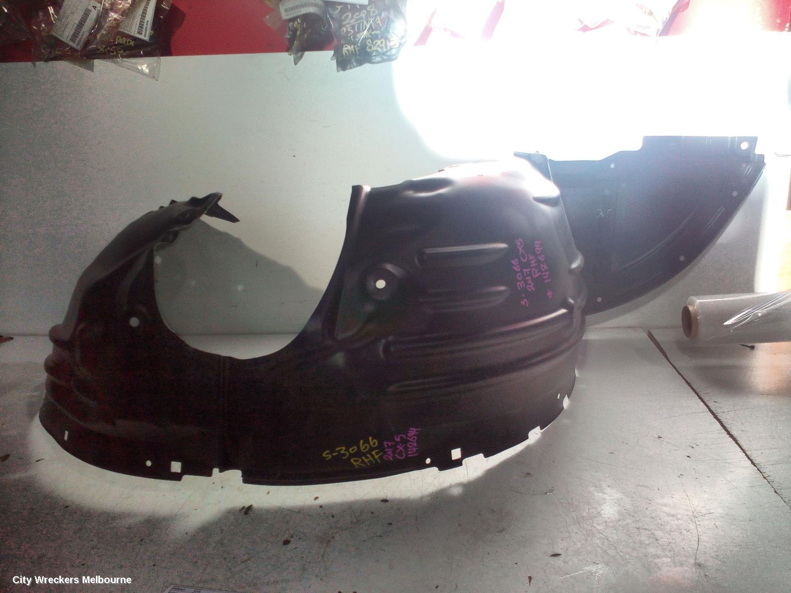 MAZDA CX5 RIGHT GUARD LINER, FRONT, KF, 02/2017 - 08/2021 - Image 1