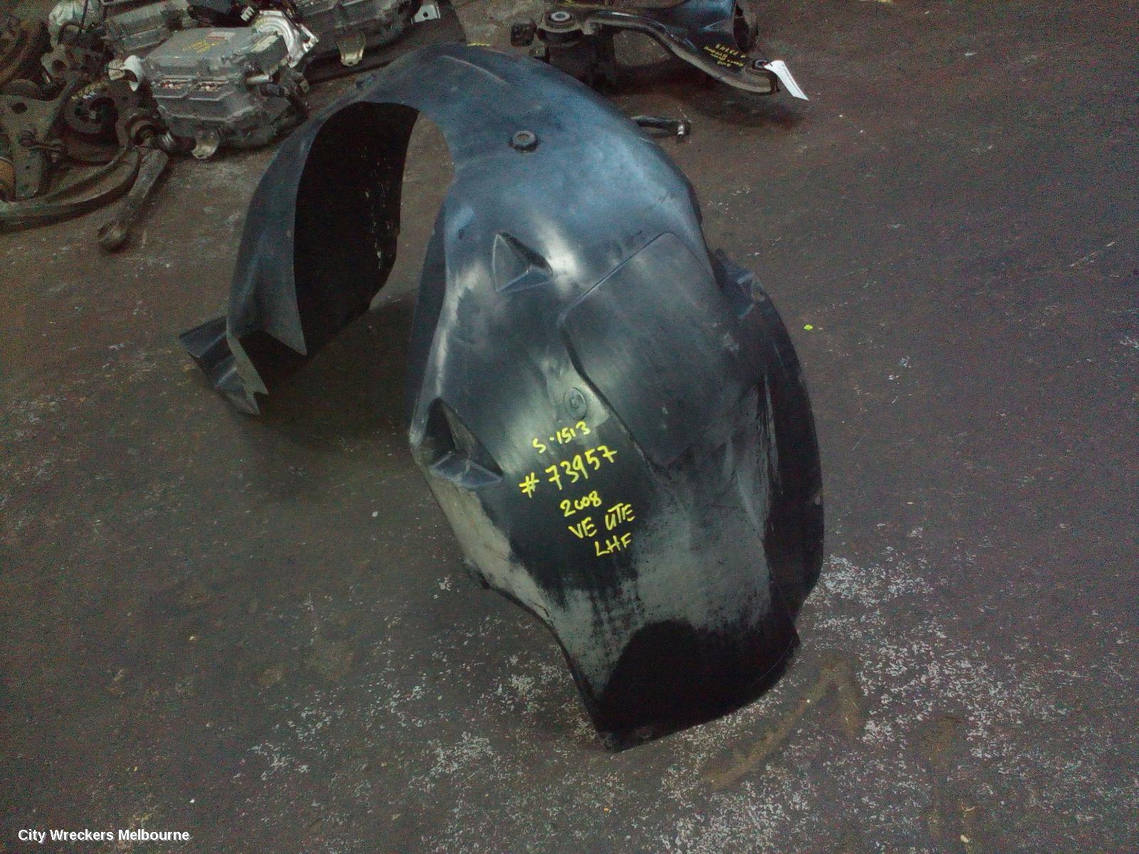 HOLDEN COMMODORE LEFT GUARD LINER, VE, FRONT, 08/2006 - 04/2013 - Image 3