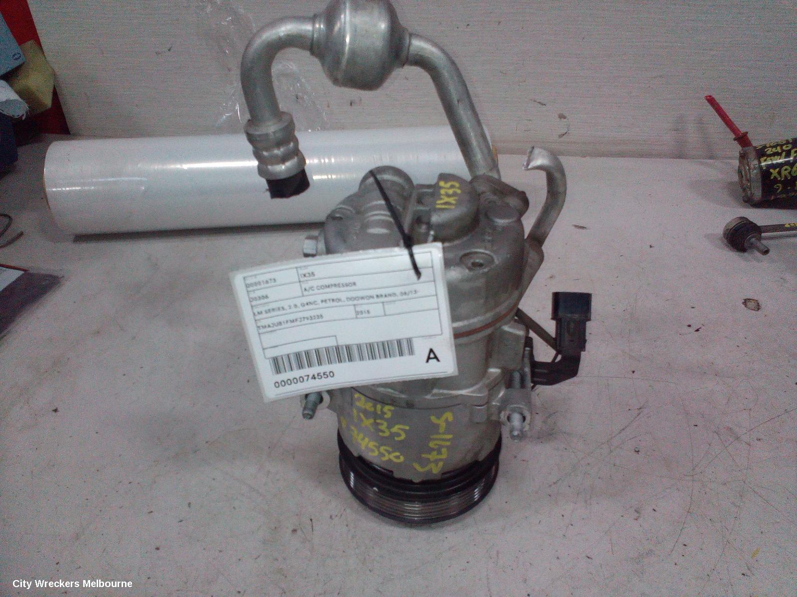 HYUNDAI IX35 A/C COMPRESSOR, LM SERIES, Y55, 2.0/2.4, G4NC/G4KJ, PETROL, HCC/HVCC BRAND, 06/2013 - 01/2016 - Image 3