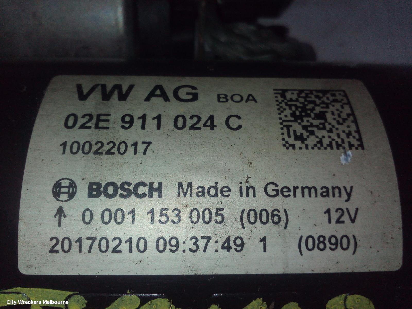 VOLKSWAGEN TRANSPORTER STARTER, DIESEL, 2.0, AUTO T/M, T6, 07/2015 ONWARDS - Image 2