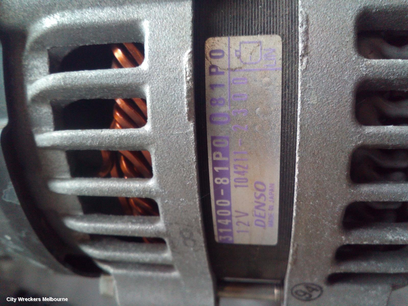 SUZUKI SWIFT ALTERNATOR, PETROL, 1.2, K12C, AZ, 04/2017 ONWARDS - Image 2
