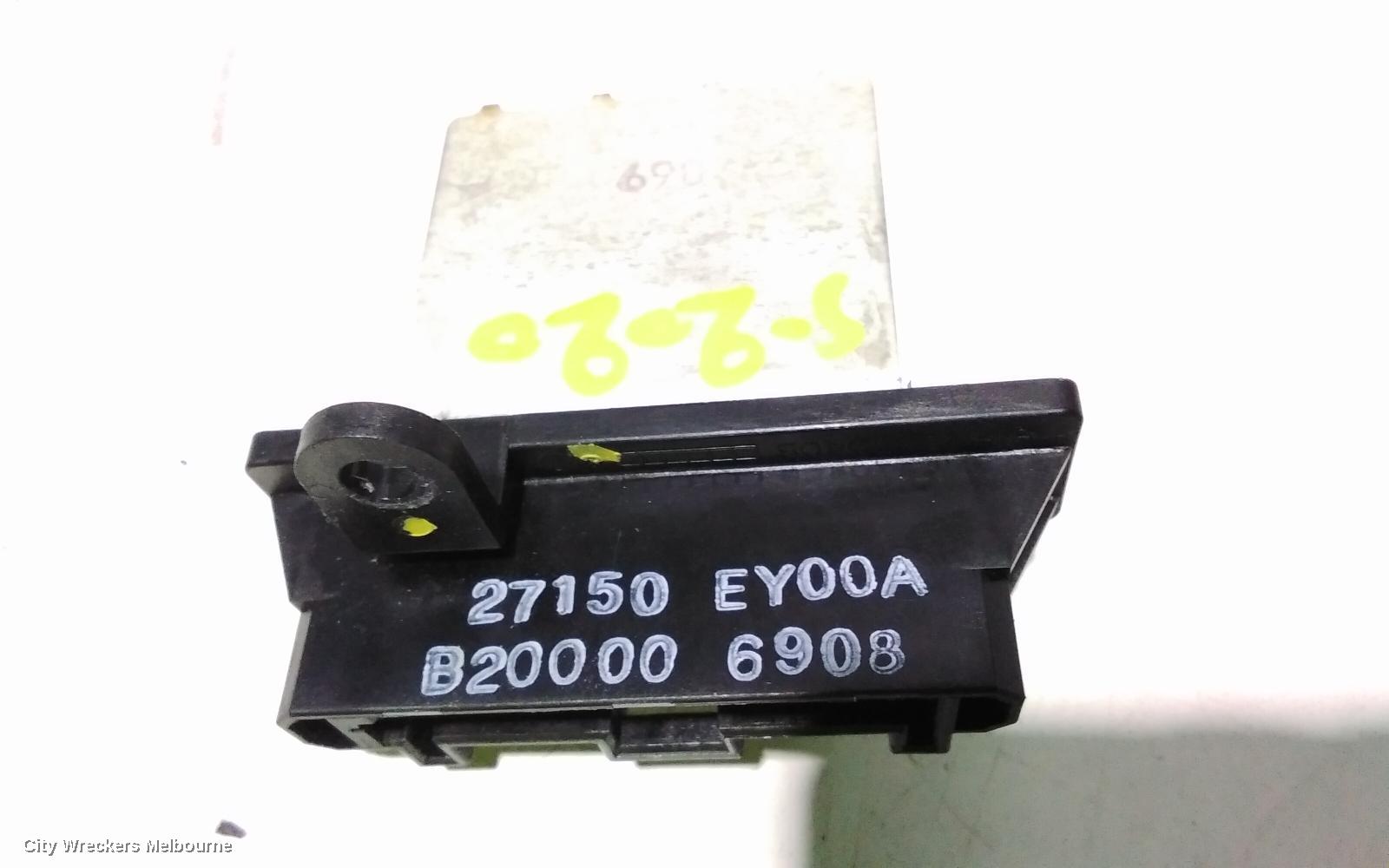 HOLDEN COLORADO FAN SPEED RESISTOR, FLAT CARD TYPE, NON-CLIMATE CONTROL TYPE, RG/RG 7, 01/2012 - 12/2020 - Image 2