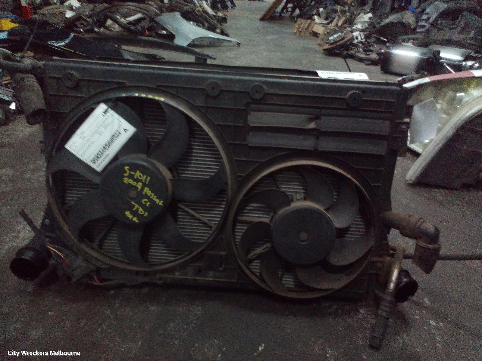 VOLKSWAGEN PASSAT FAN, DUAL FAN ASSY, DIESEL, 3C/MK6/3CC B6-B7, 03/2006 - 05/2015 - Image 1
