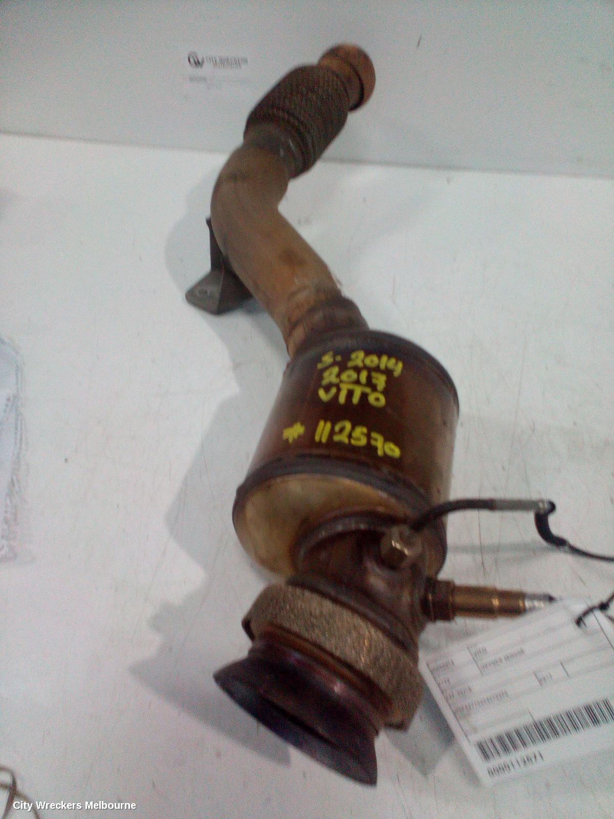MERCEDES VITO CATALYTIC CONVERTER, DOWNPIPE-CAT TYPE, 2.1, DIESEL, 447, 03/2015 - 02/2022 - Image 2